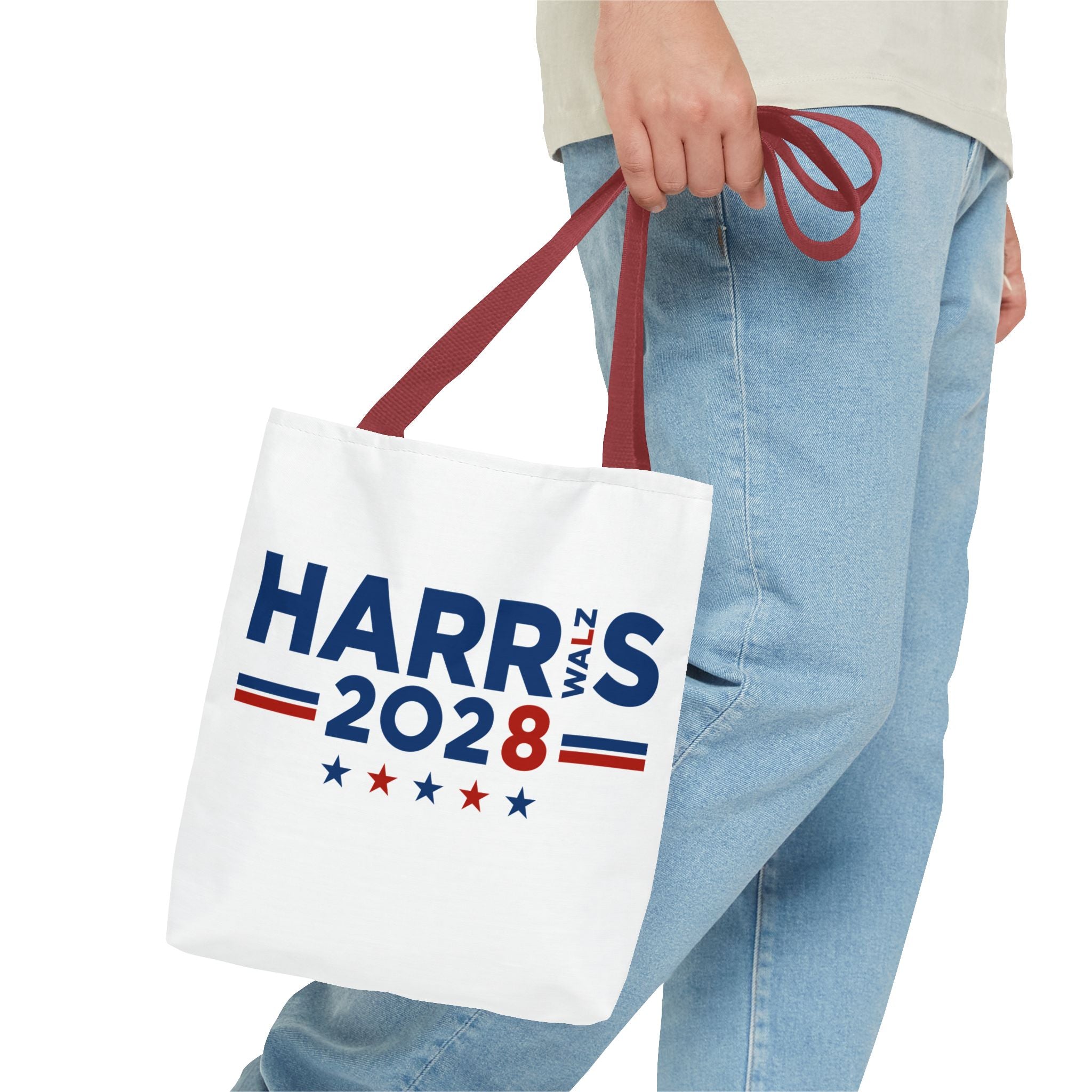 Kamala Harris Tim Walz 2028 Campaign Tote Bag – Political Election Support Grocery/Everyday Tote