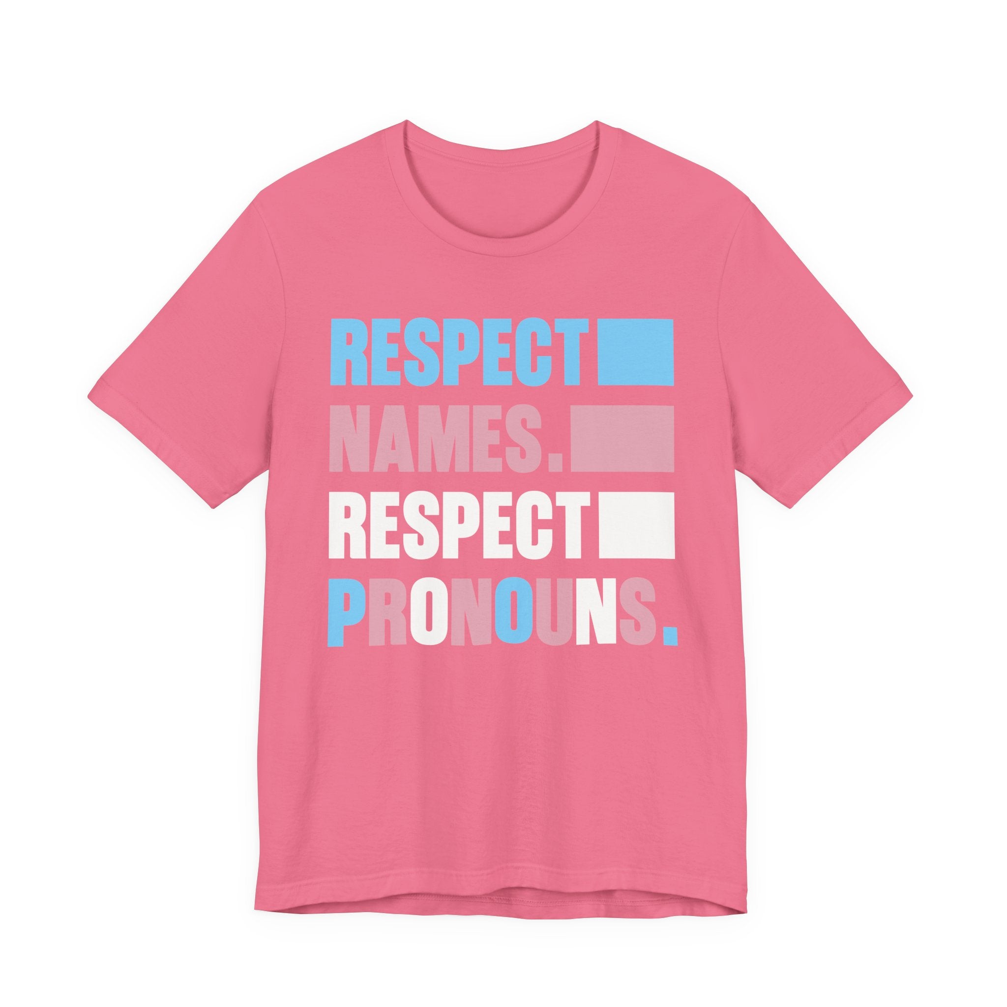 Respect Names, Respect Pronouns T-Shirt