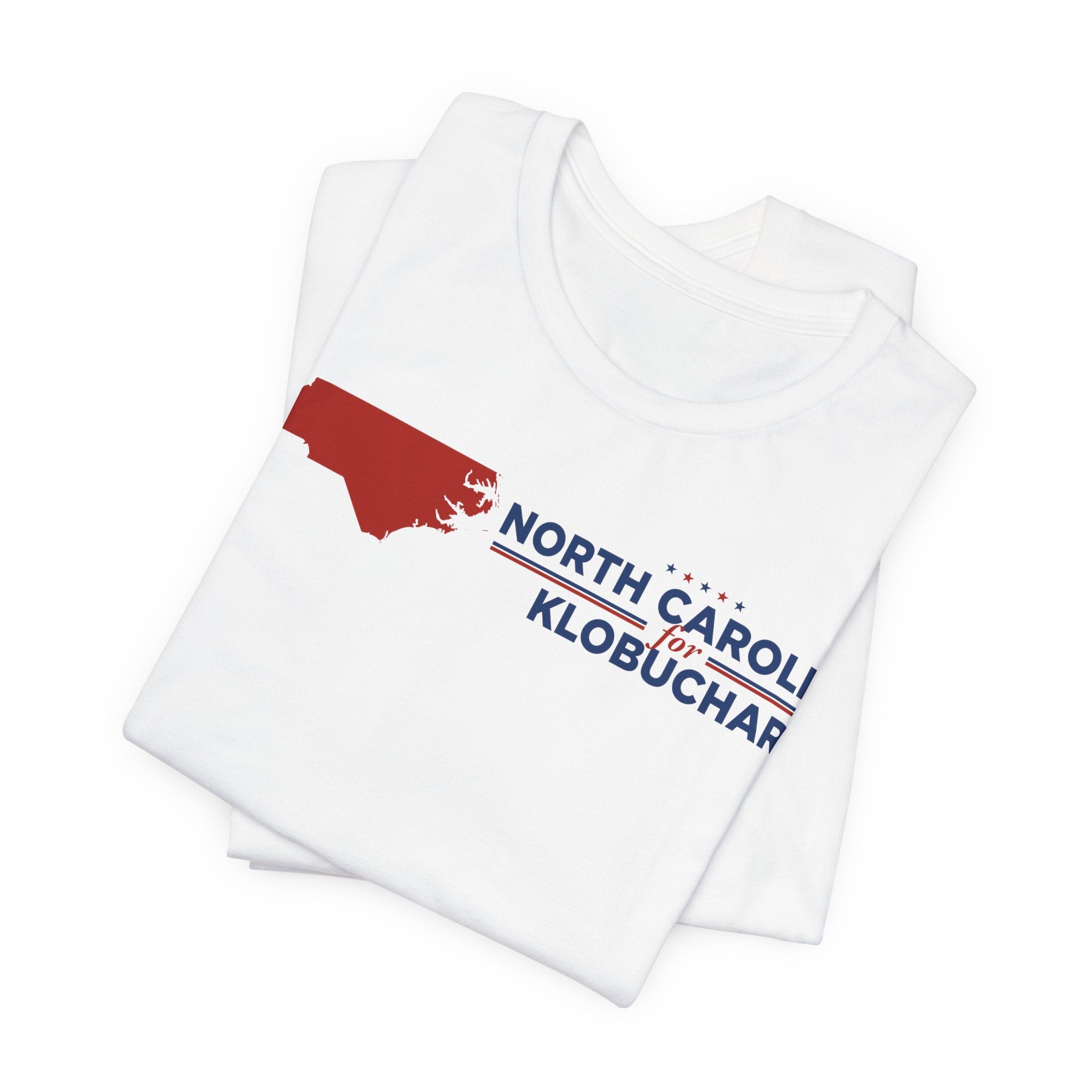 North Carolina for Amy Klobuchar for President Campaign T-Shirt 2028