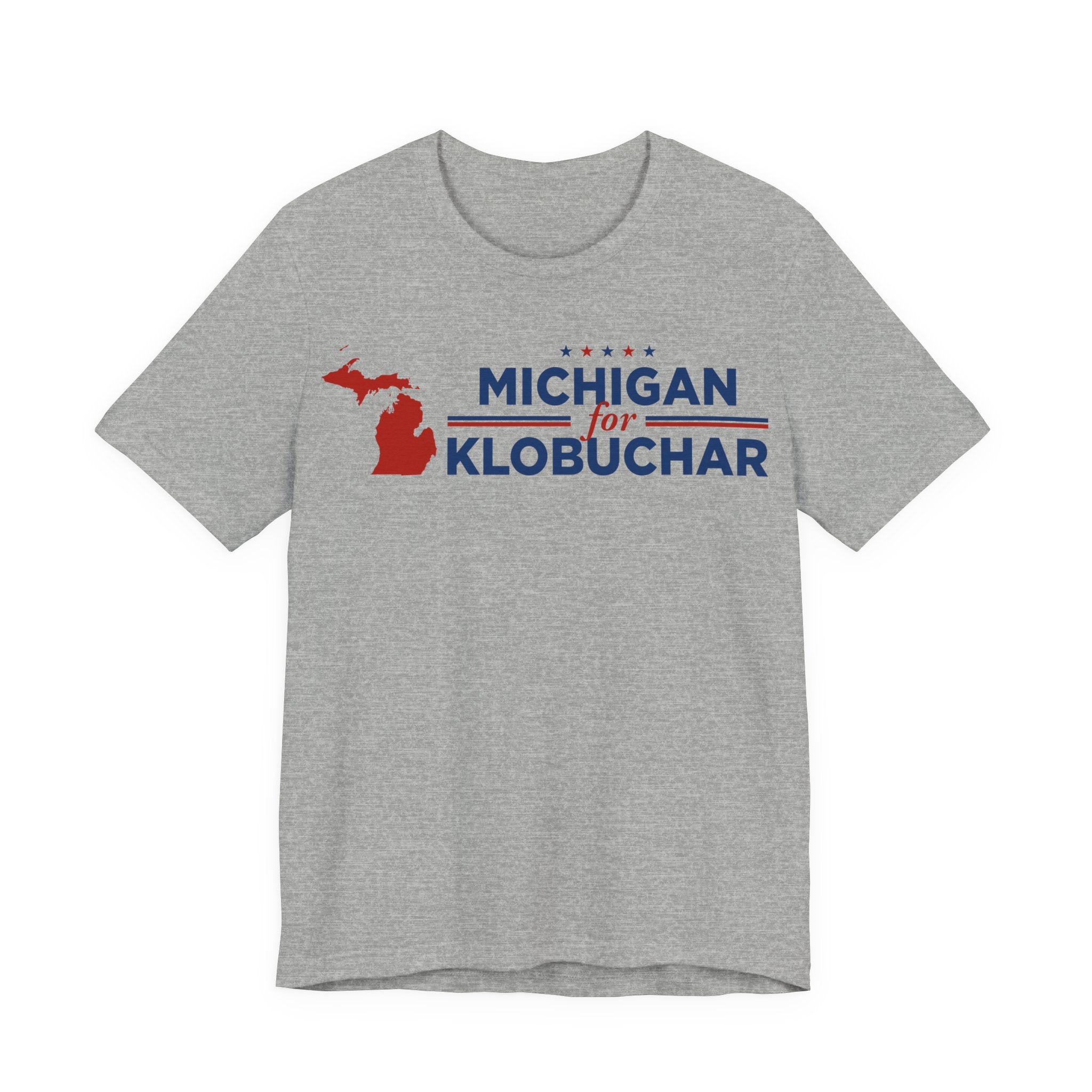 Michigan for Amy Klobuchar for President Campaign T-Shirt 2028