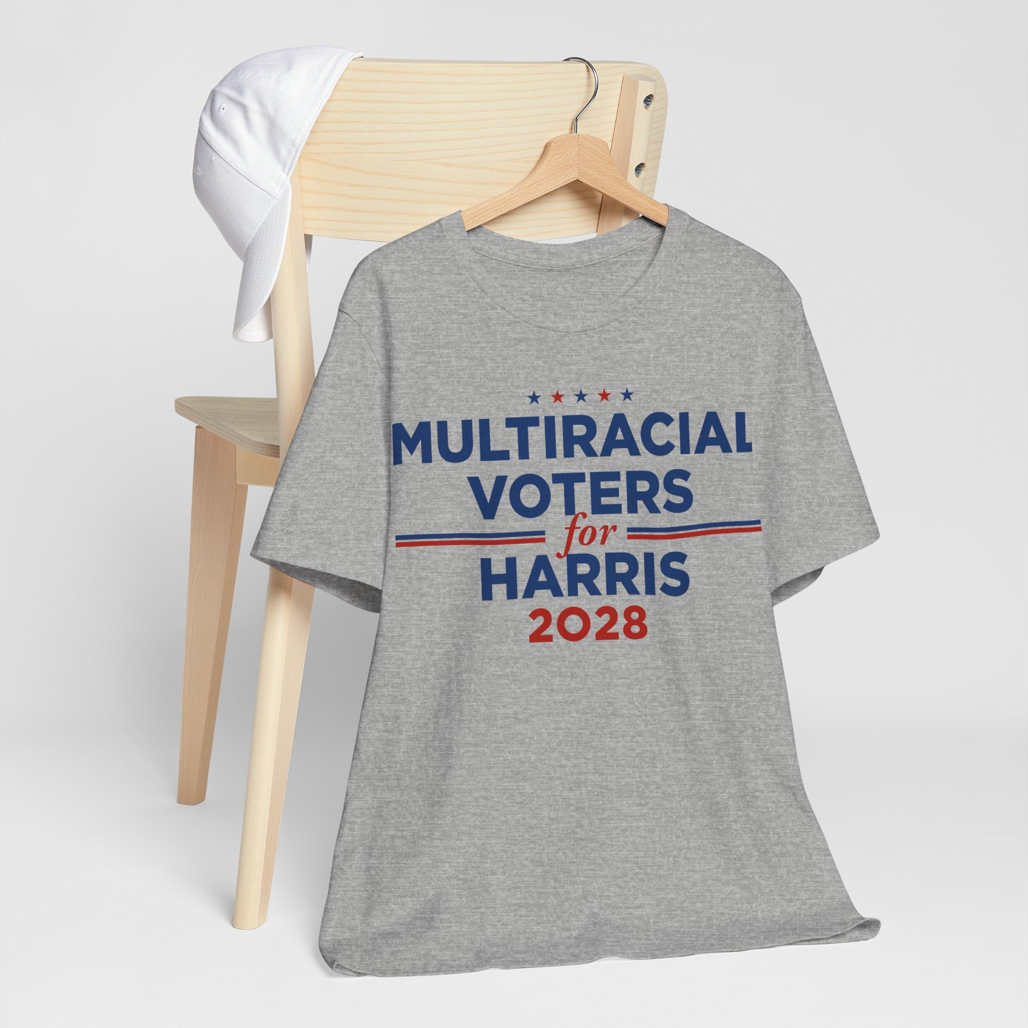 Multiracial Voters for Kamala Harris for President Campaign T-Shirt 2028