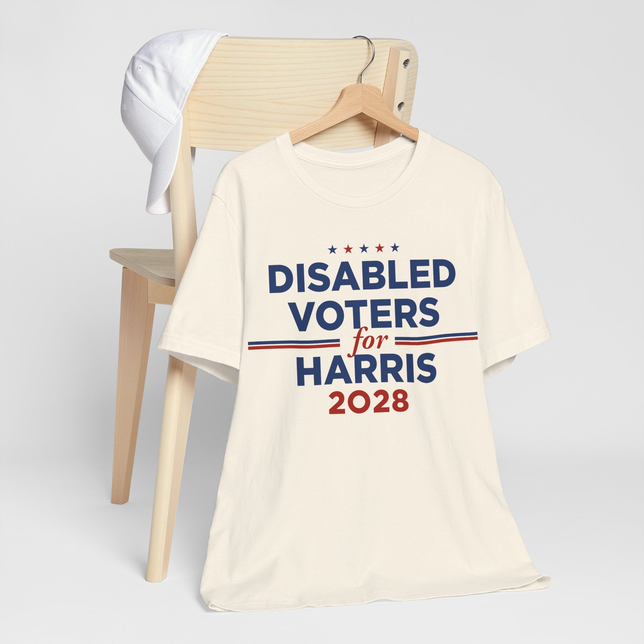 Disable Voters for Kamala Harris for President Campaign T-Shirt 2028