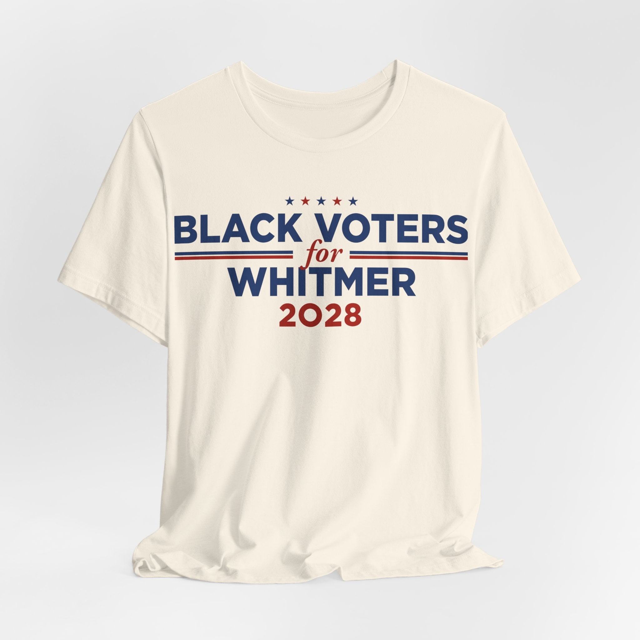 Black Voters for Gretchen Whitmer Campaign T-Shirt for President 2028