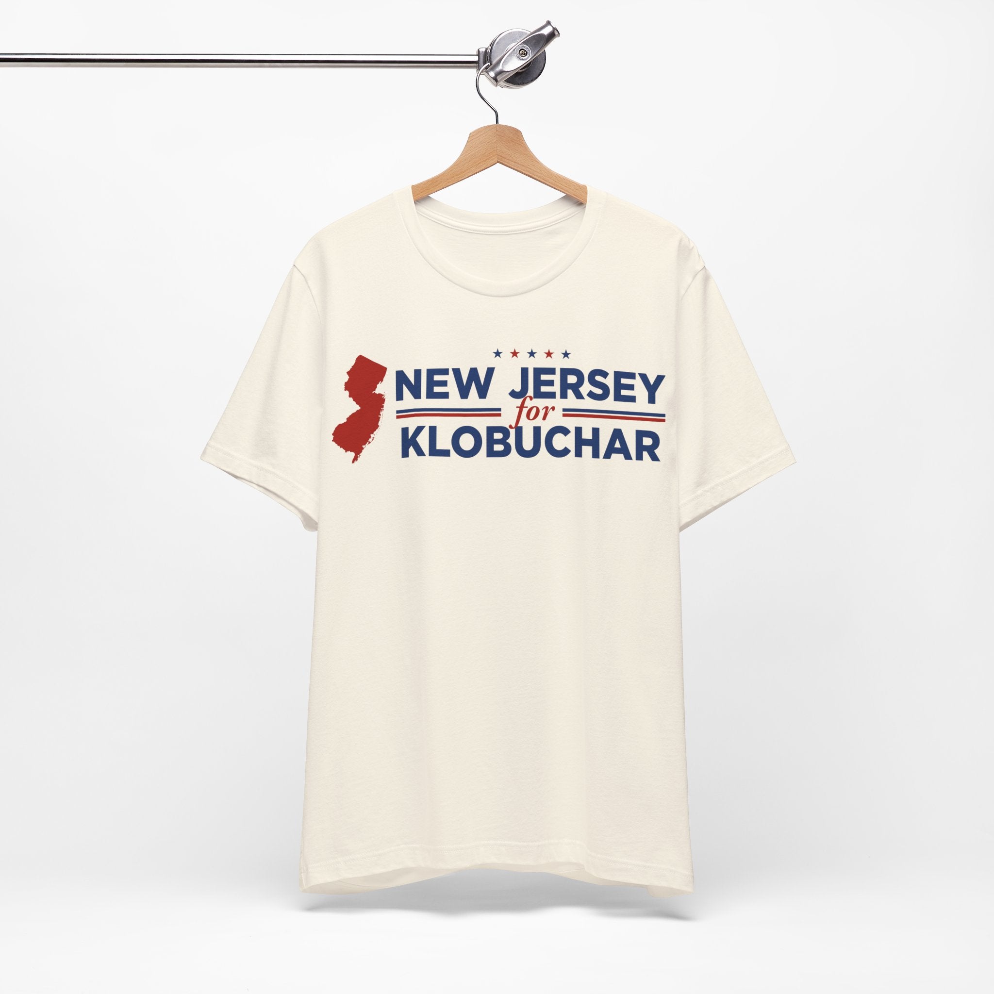 New Jersey for Amy Klobuchar for President Campaign T-Shirt 2028