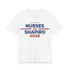 Nurses for Josh Shapiro for President Campaign T-Shirt 2028