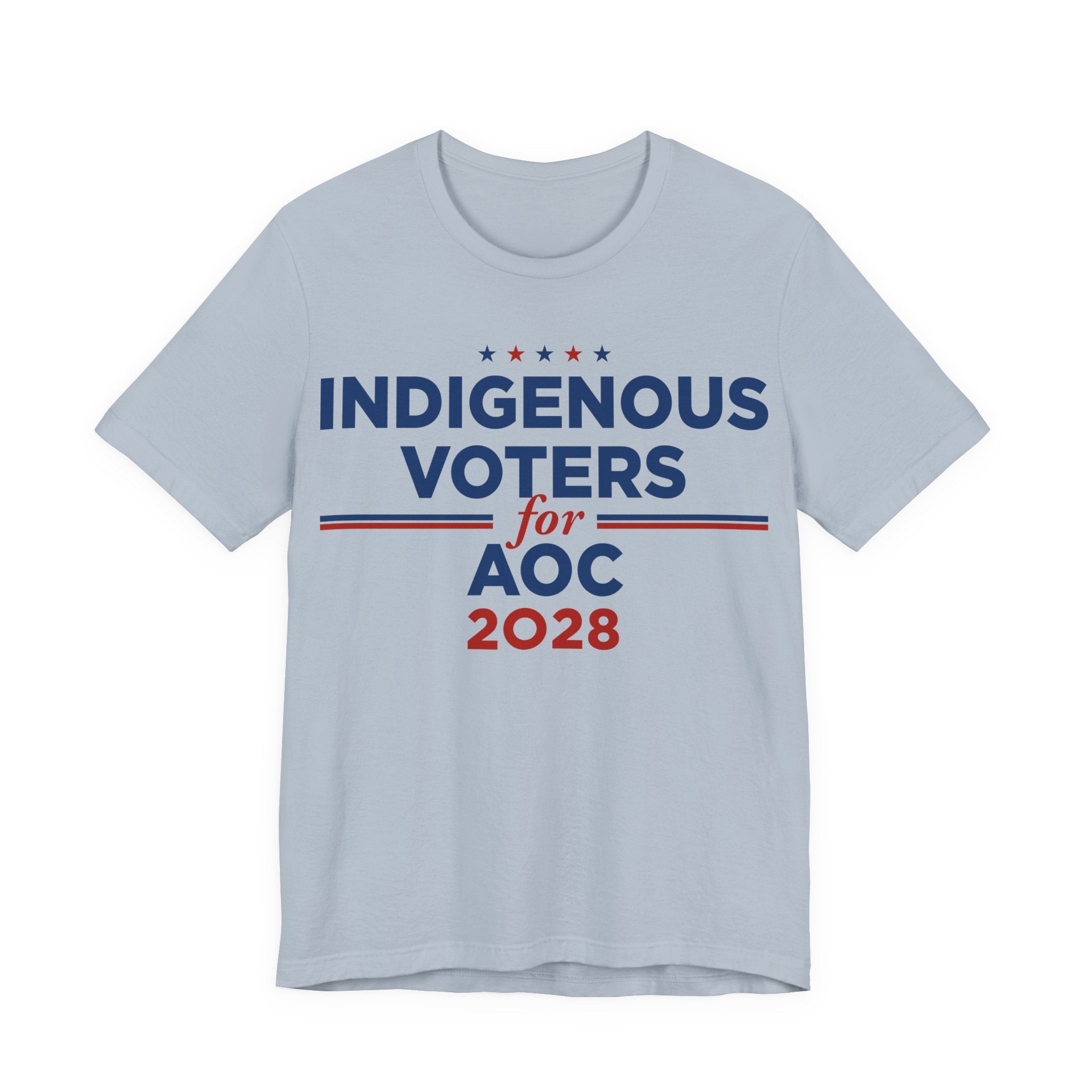 Indigenous Voters / Native Americans for AOC for President Campaign T-Shirt 2028