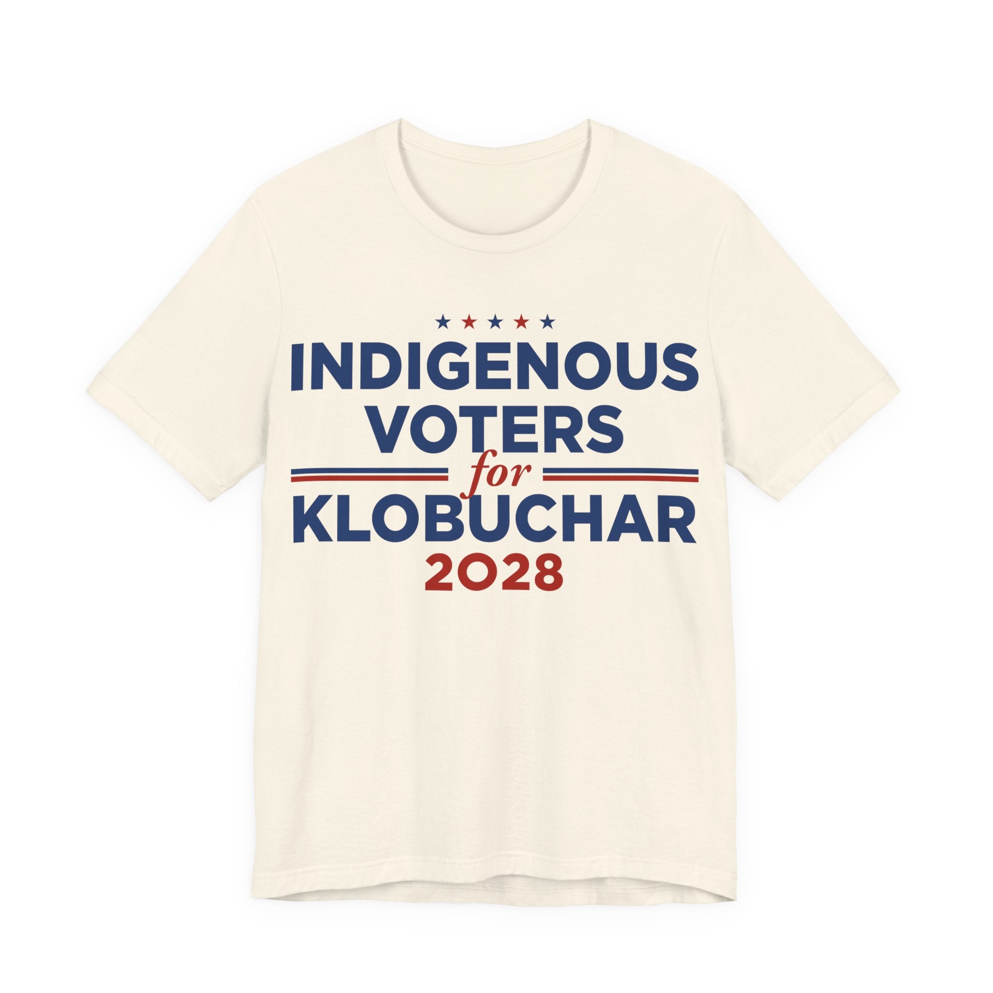 Indigenous Voters / Native Americans for Amy Klobuchar for President Campaign T-Shirt 2028