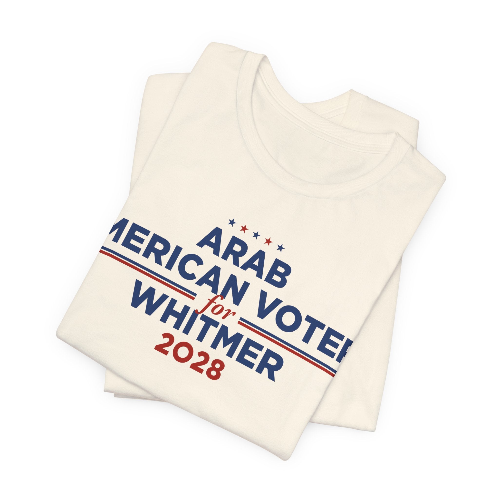 Arab American Voters for Gretchen Whitmer for President Campaign T-Shirt 2028
