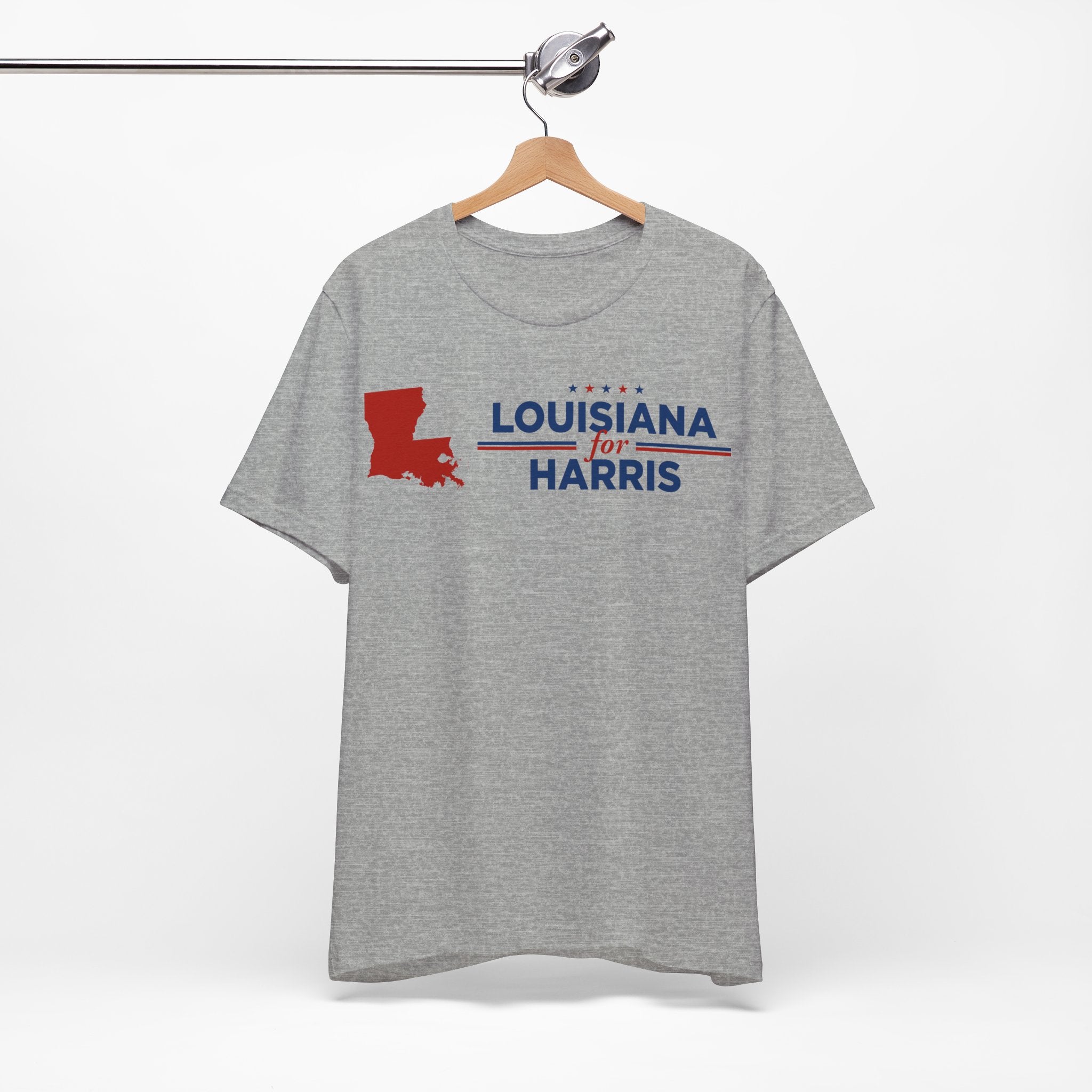 Louisiana for Kamala Harris for President Campaign T-Shirt 2028