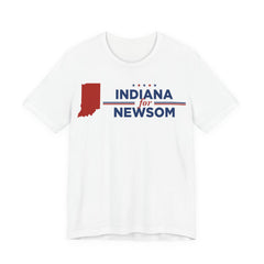 Indiana for Gavin Newsom for President Campaign T-Shirt 2028