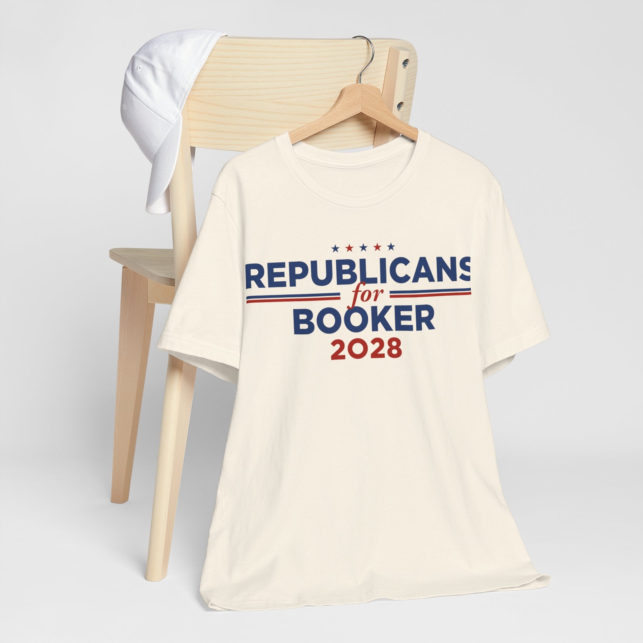 Republicans for Cory Booker for President Campaign T-Shirt 2028