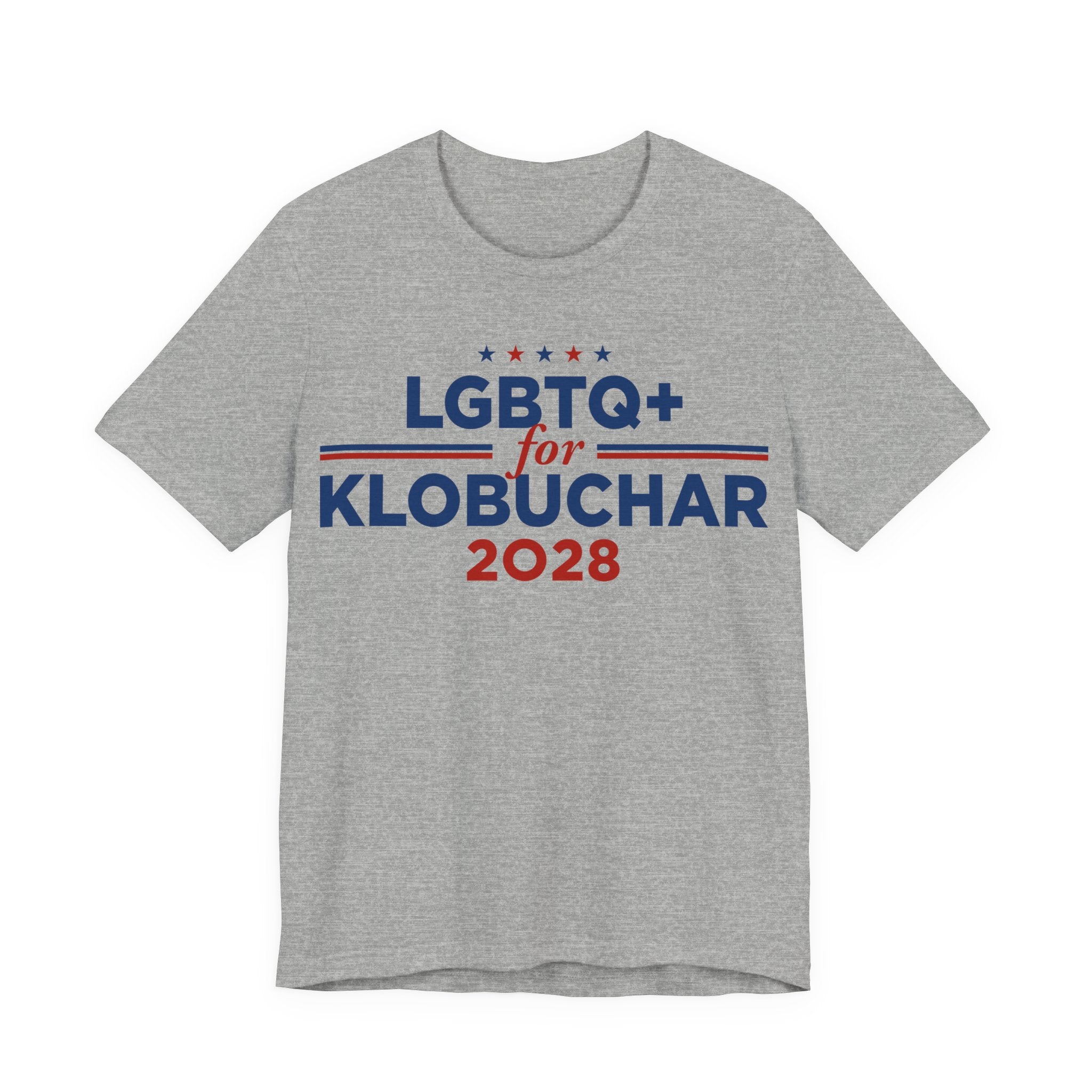 LGBTQ+ for Amy Klobuchar for President Campaign T-Shirt 2028