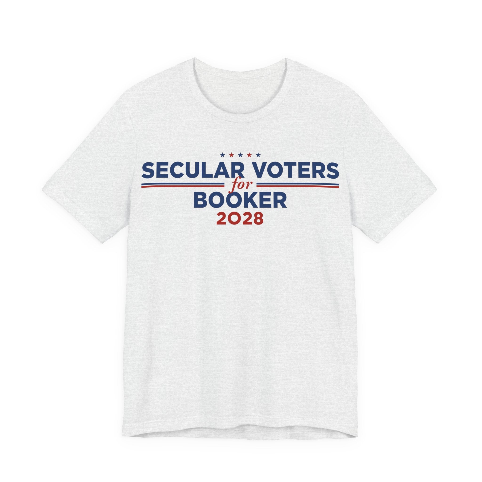 Secular Voters for Cory Booker for President Campaign T-Shirt 2028