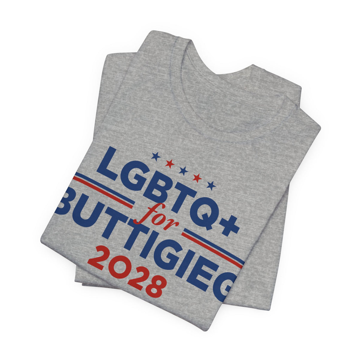 LGBTQ+ for Pete Buttigieg for President Campaign T-Shirt 2028