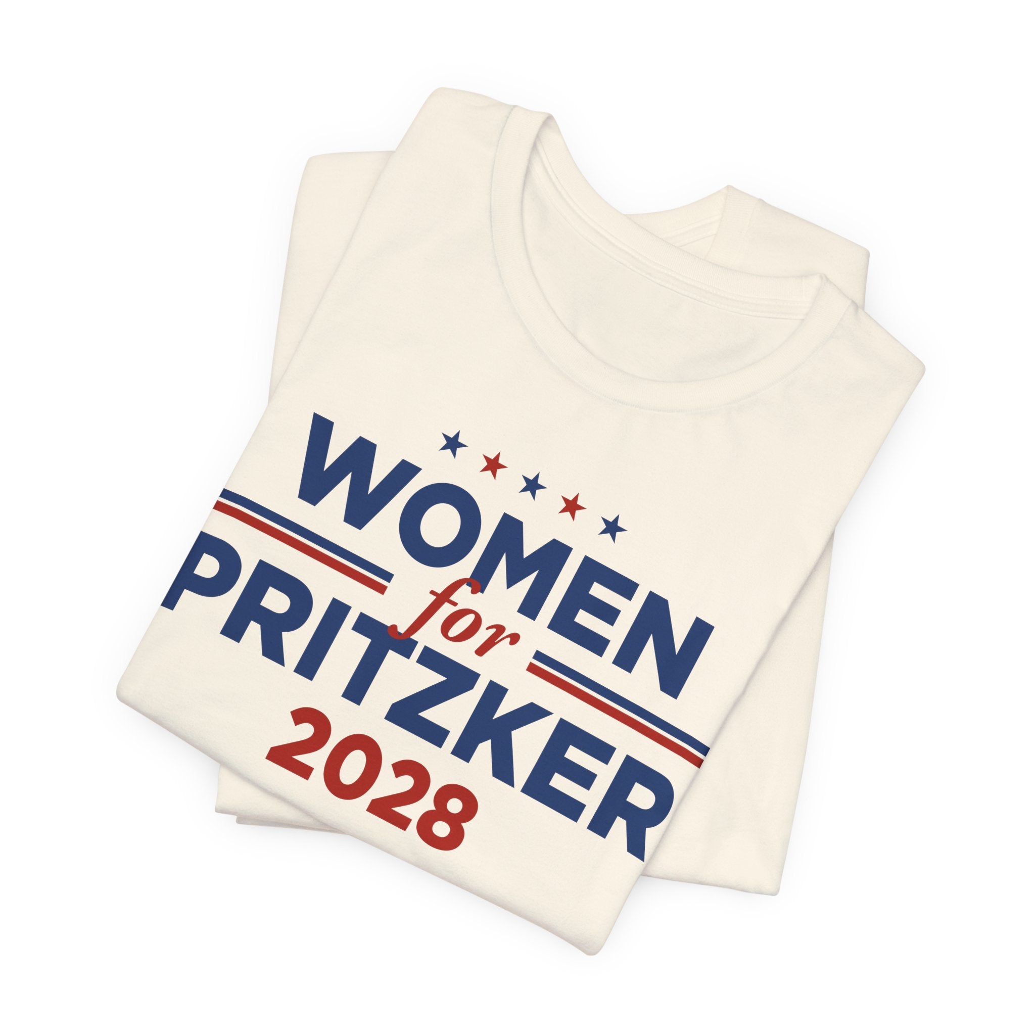 Women for J.B. Pritzker for President Campaign T-Shirt 2028