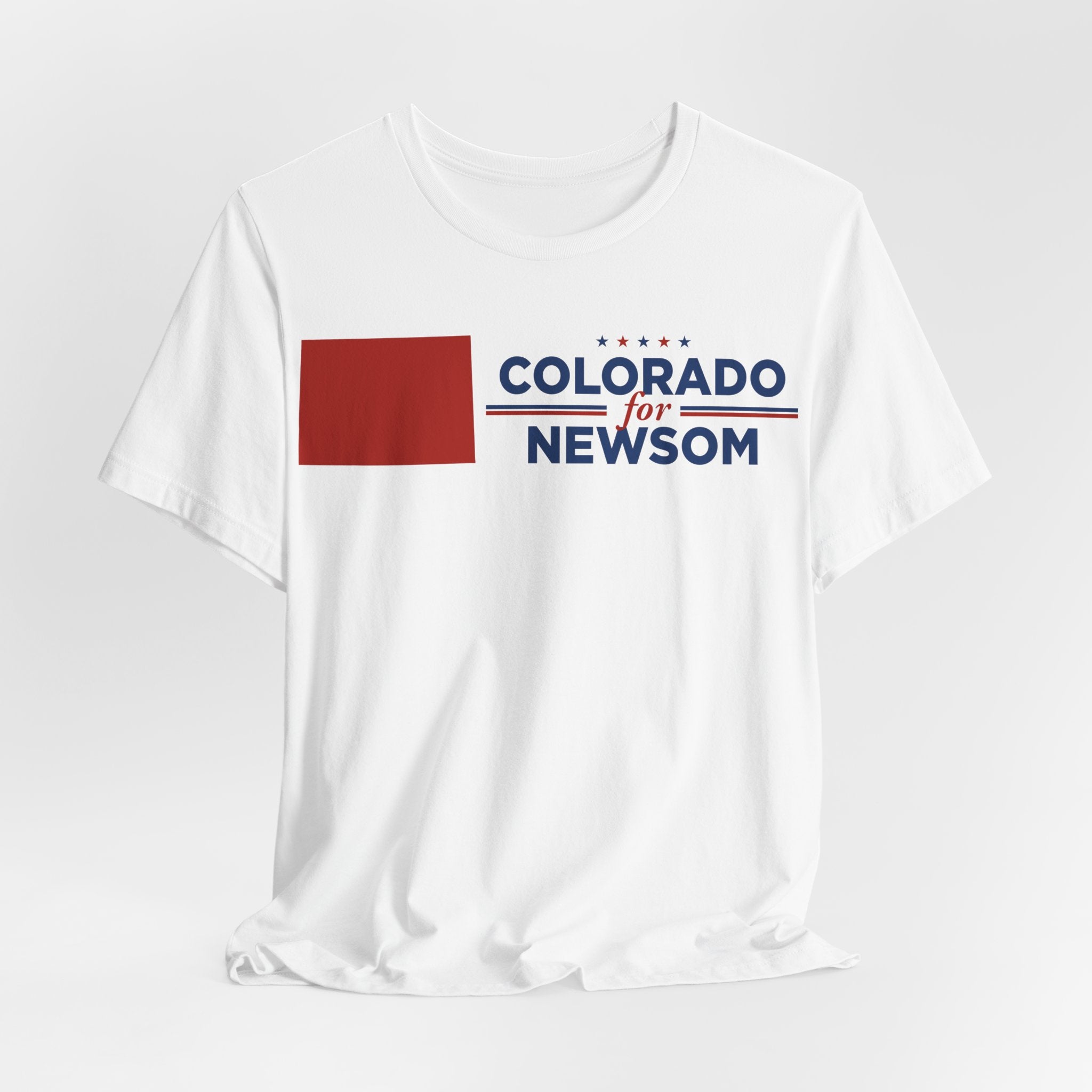 Colorado for Gavin Newsom for President Campaign T-Shirt 2028
