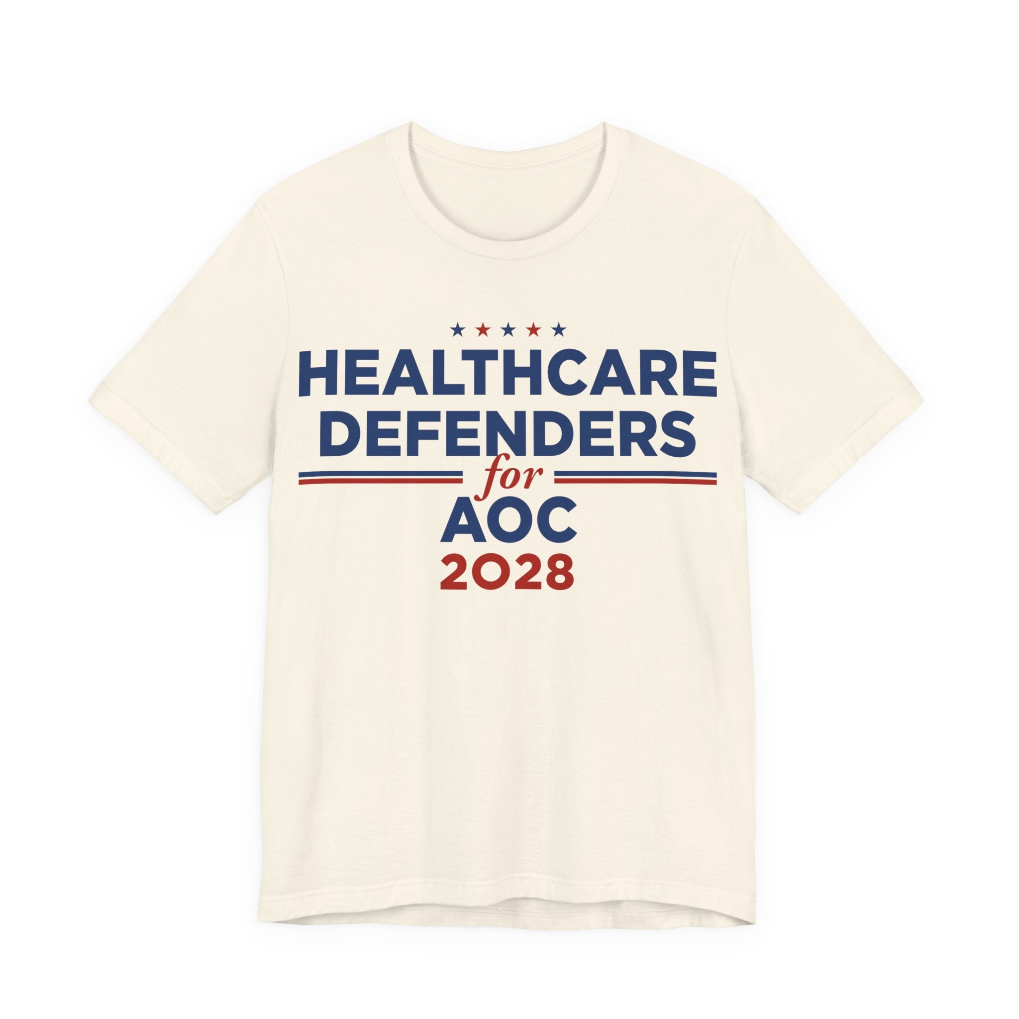 Healthcare Defenders for AOC for President Campaign T-Shirt 2028