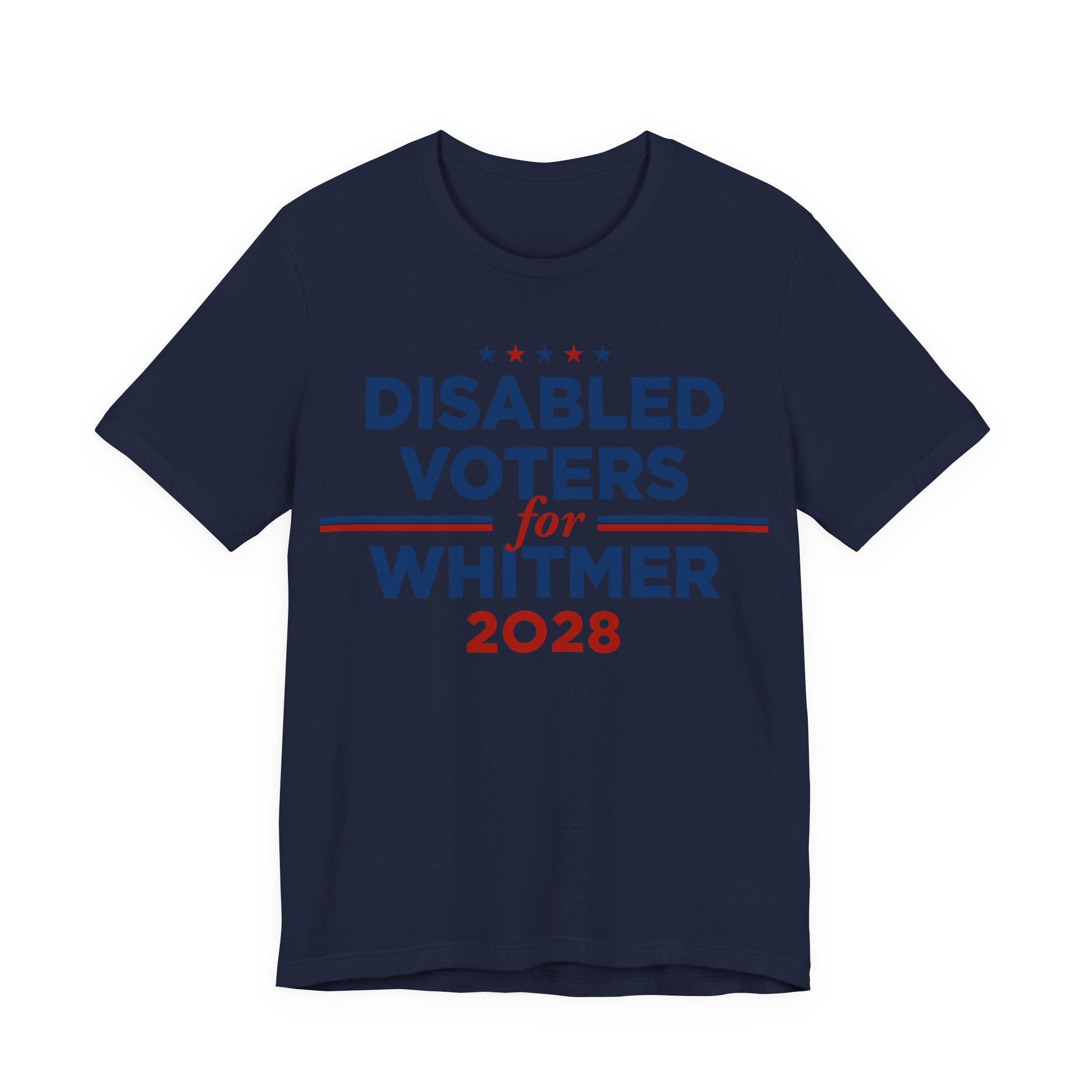 Disabled Voters for Gretchen Whitmer for President Campaign T-Shirt 2028