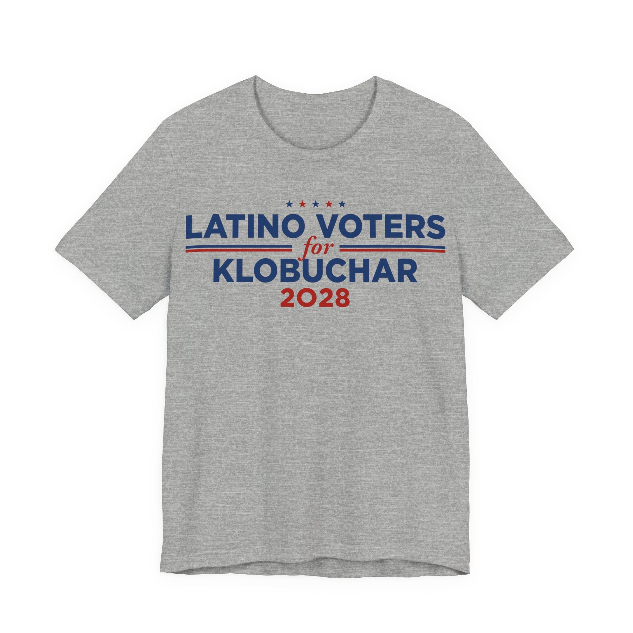 Latino Voters for Amy Klobuchar for President Campaign T-Shirt 2028