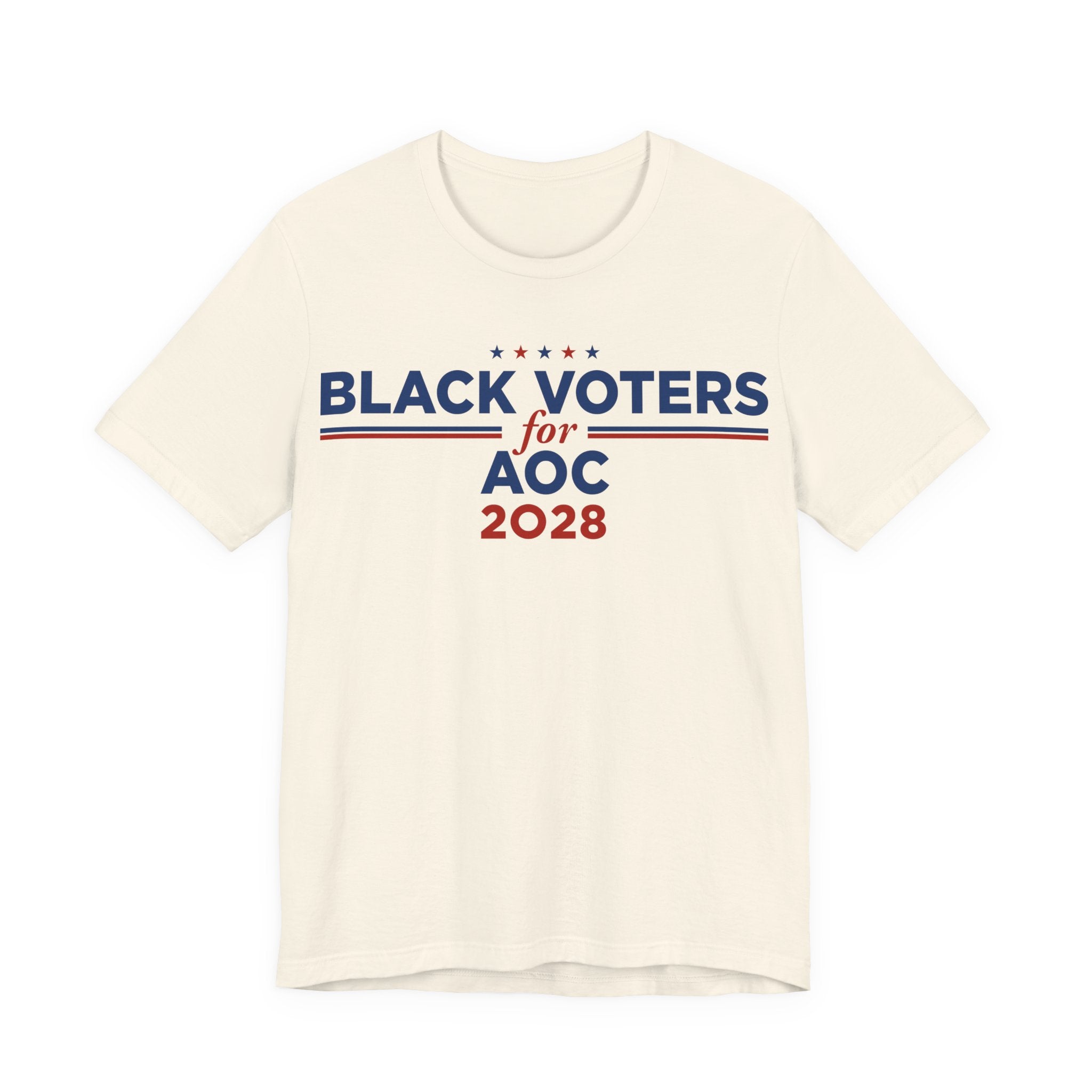 Black Voters for AOC Campaign T-Shirt for President 2028