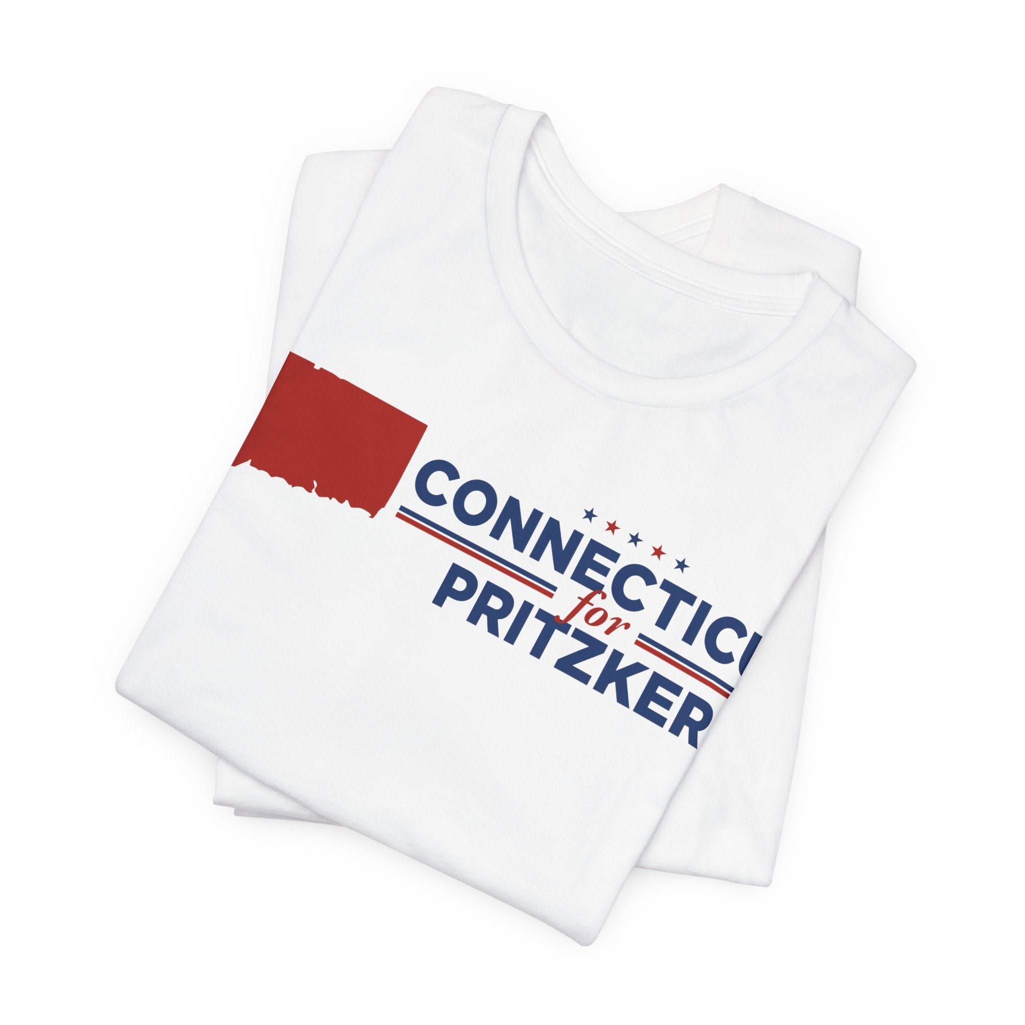 Connecticut for J.B. Pritzker for President Campaign T-Shirt 2028