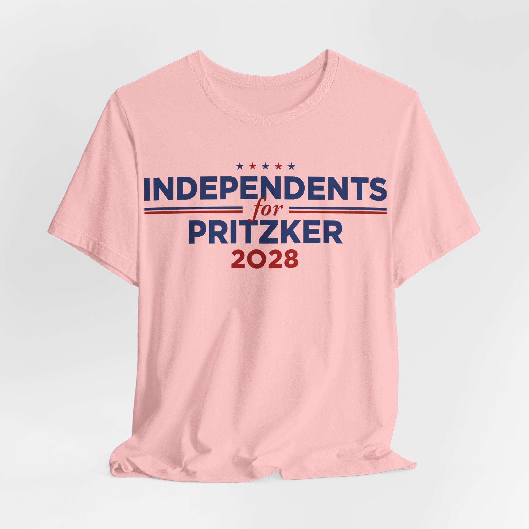 Independents for J.B. Pritzker for President Campaign T-Shirt 2028