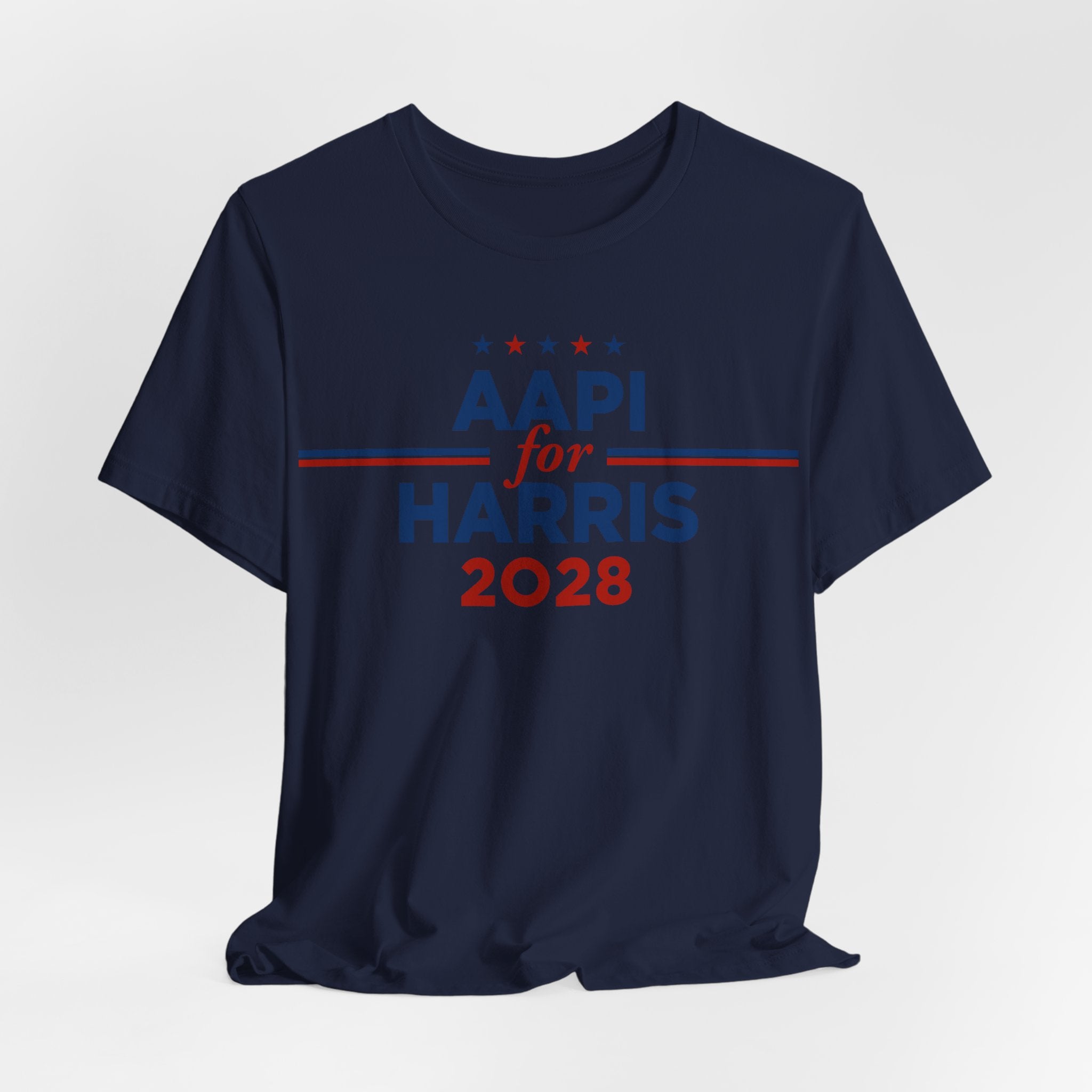 AAPI Asian American and Pacific Islander for Kamala Harris Campaign T-Shirt for President 2028