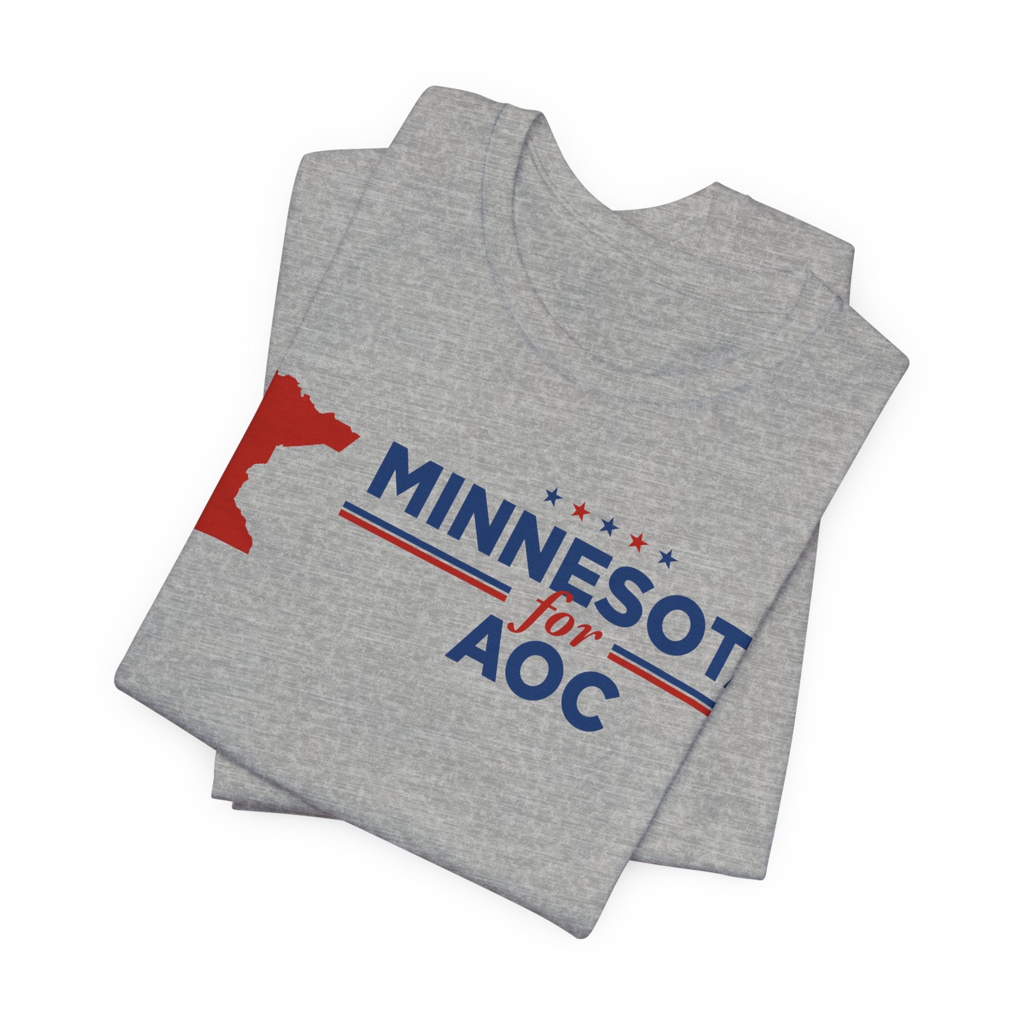 Minnesota for AOC for President Campaign T-Shirt 2028