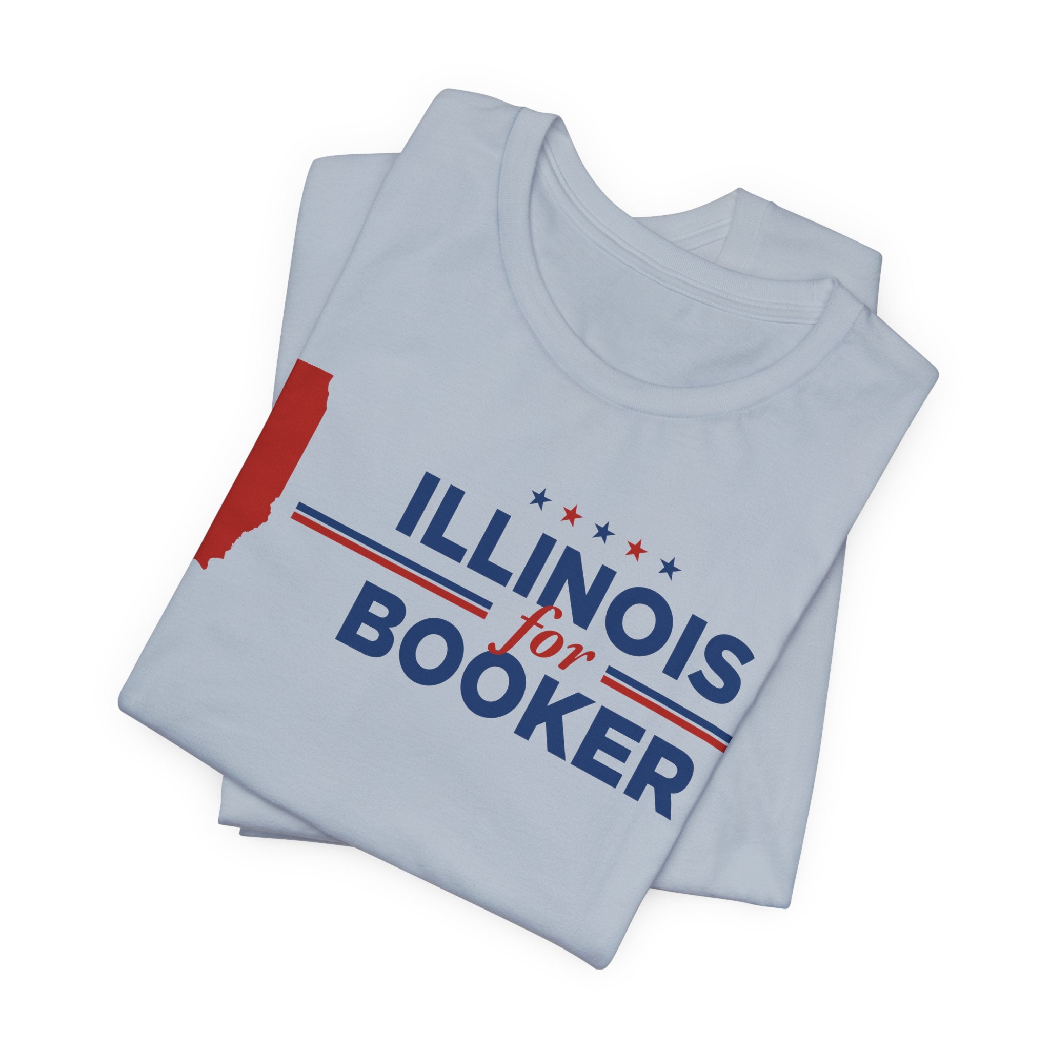 Illinois for Cory Booker for President Campaign T-Shirt 2028