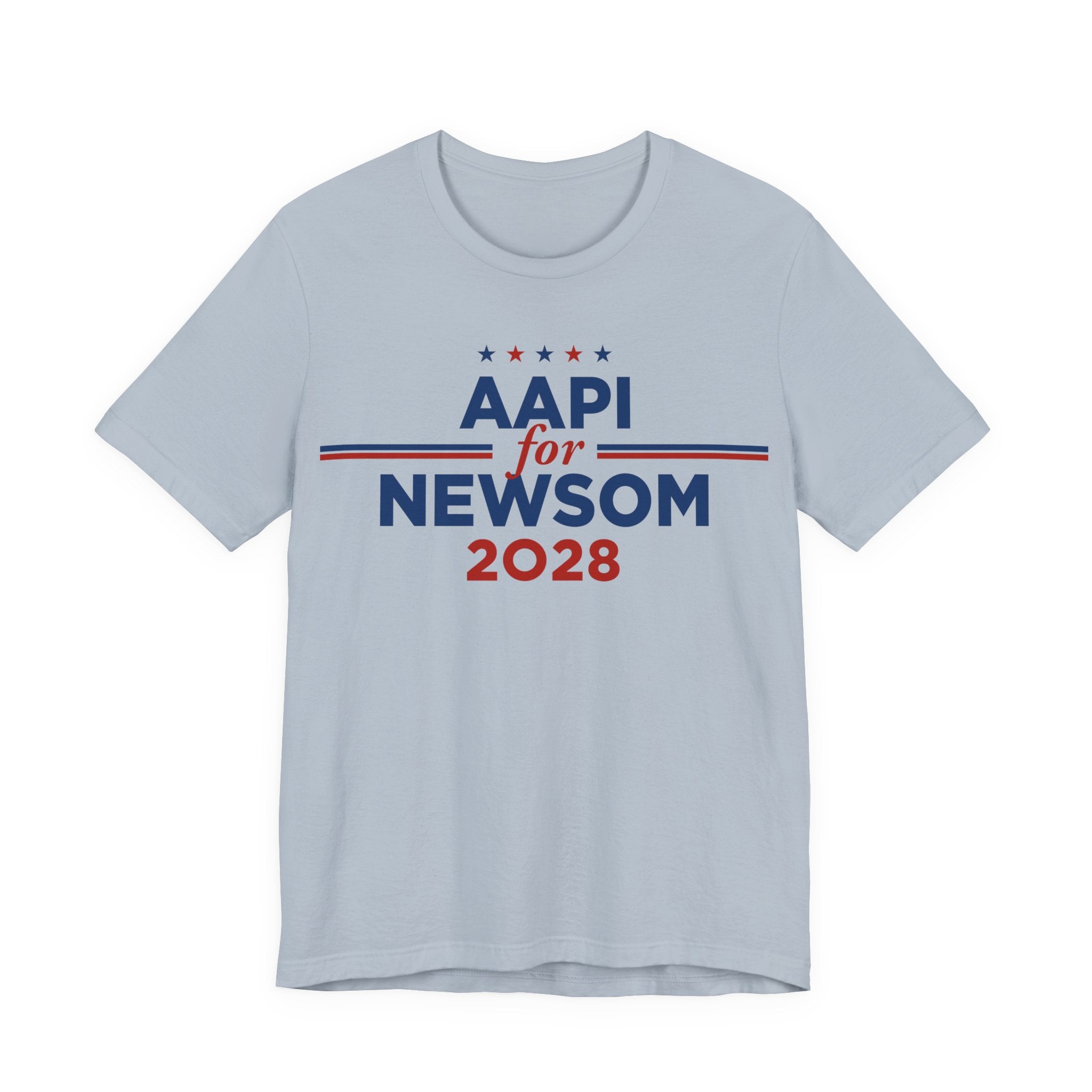 AAPI Asian American and Pacific Islander for Gavin Newsom Campaign T-Shirt for President 2028