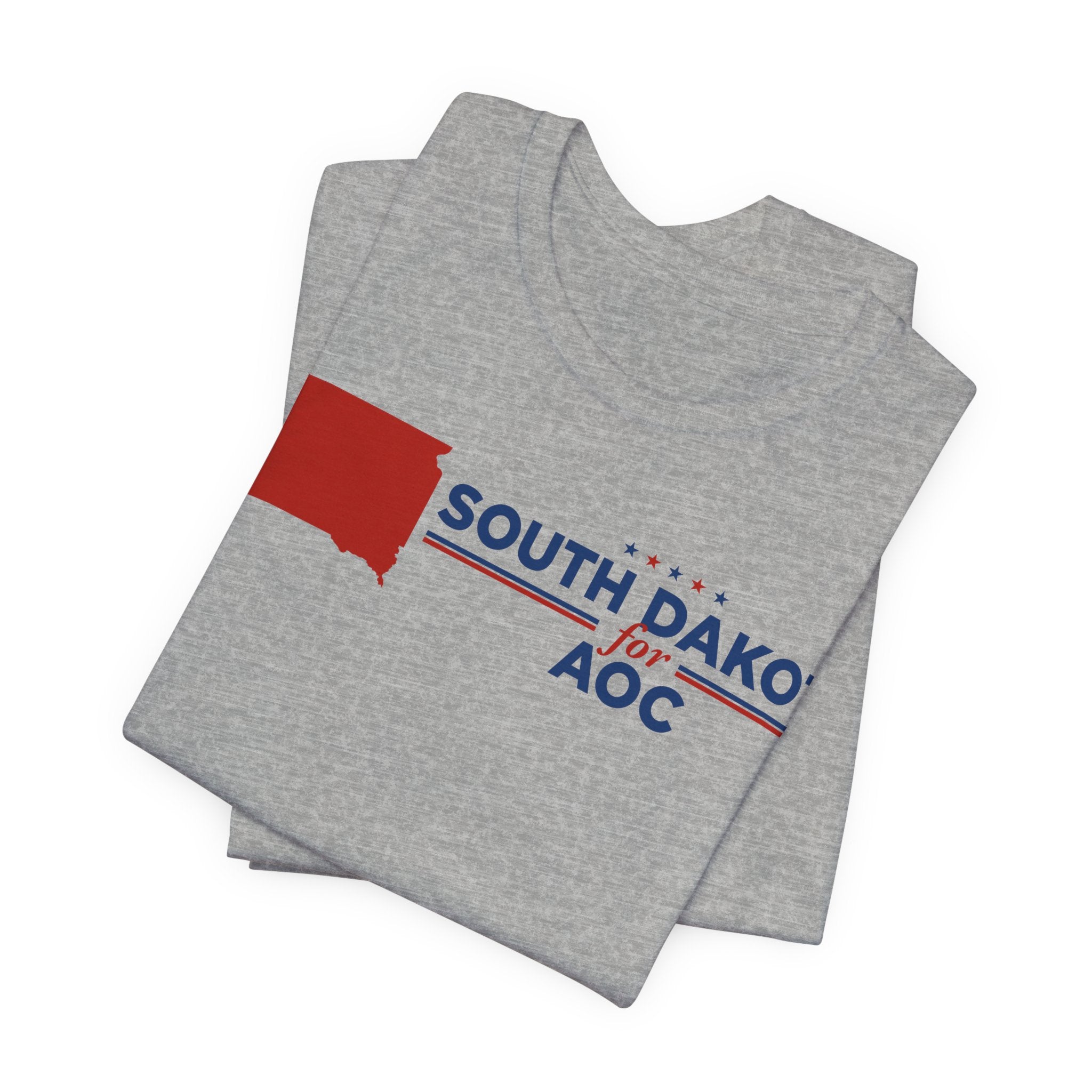 South Dakota for AOC for President Campaign T-Shirt 2028