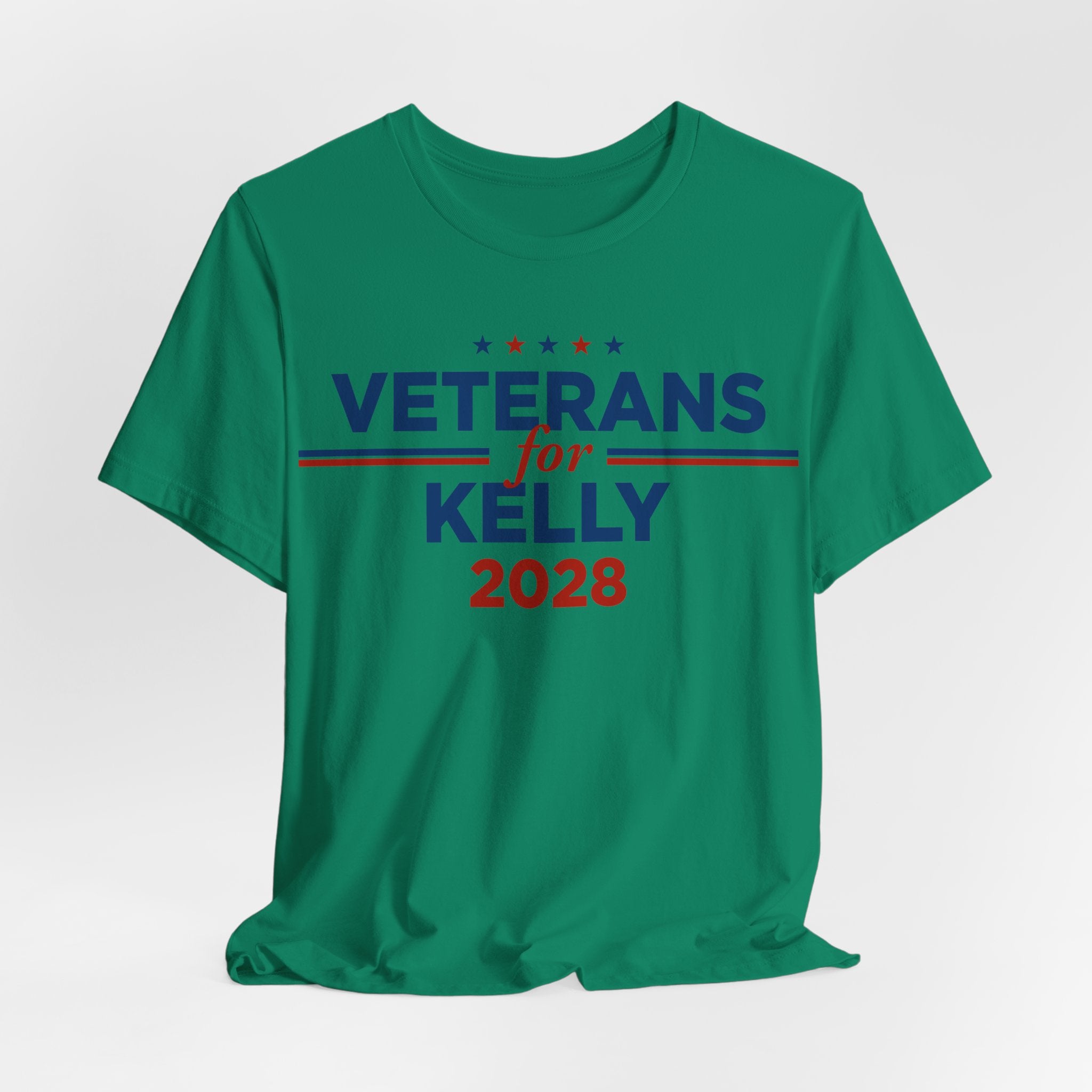 Veterans for Mark Kelly for President Campaign T-Shirt 2028