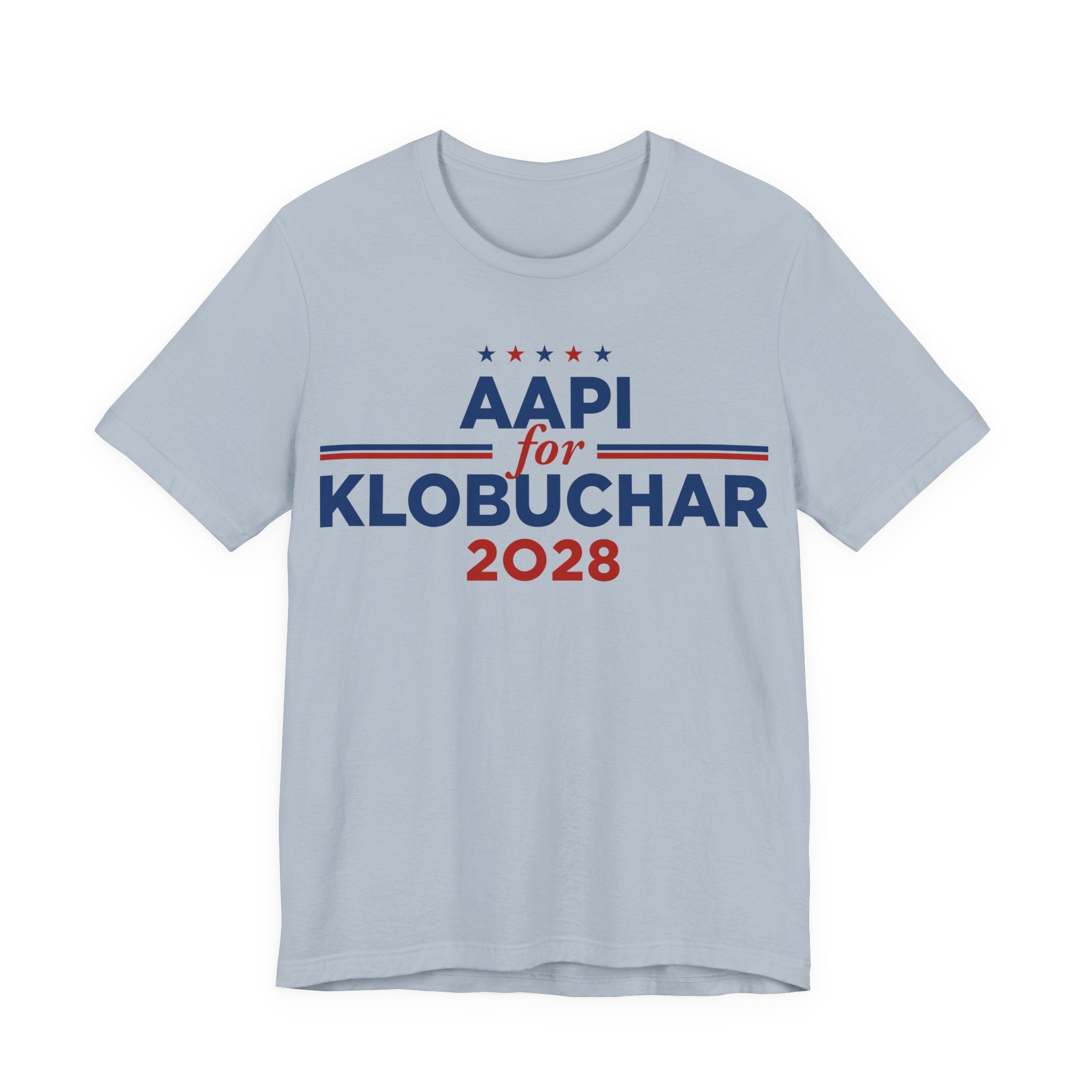 AAPI Asian American and Pacific Islander for Amy Klobuchar Campaign T-Shirt for President 2028
