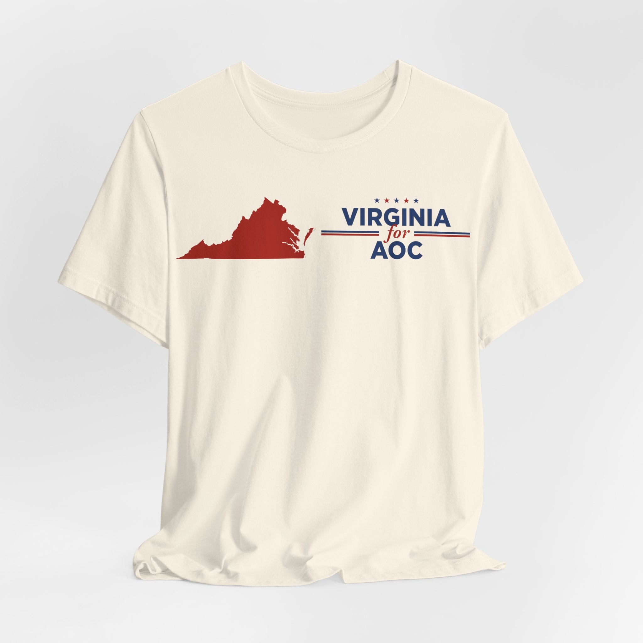 Virginia for AOC for President Campaign T-Shirt 2028