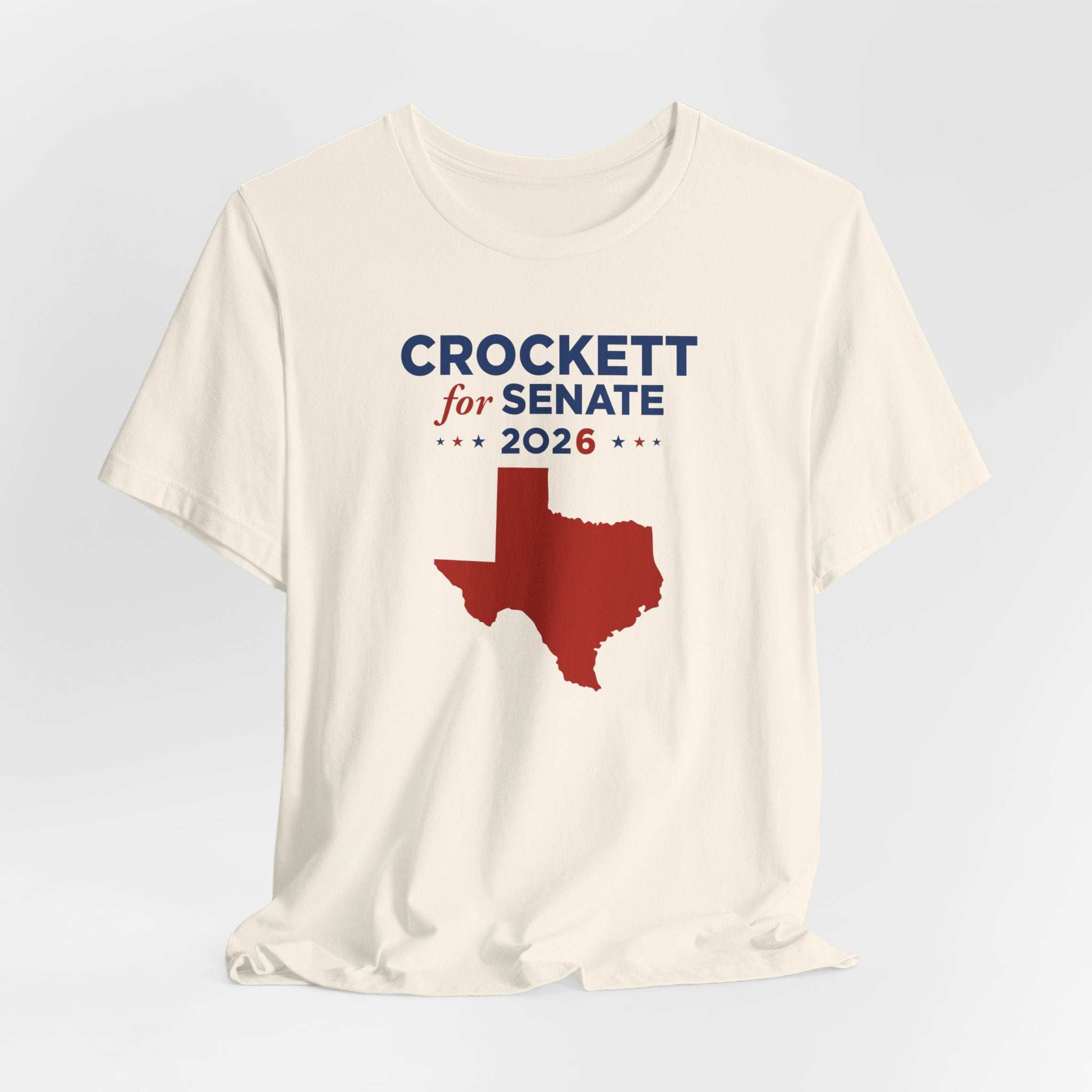 Jasmine Crockett for Texas Senate Campaign T-Shirt 2026