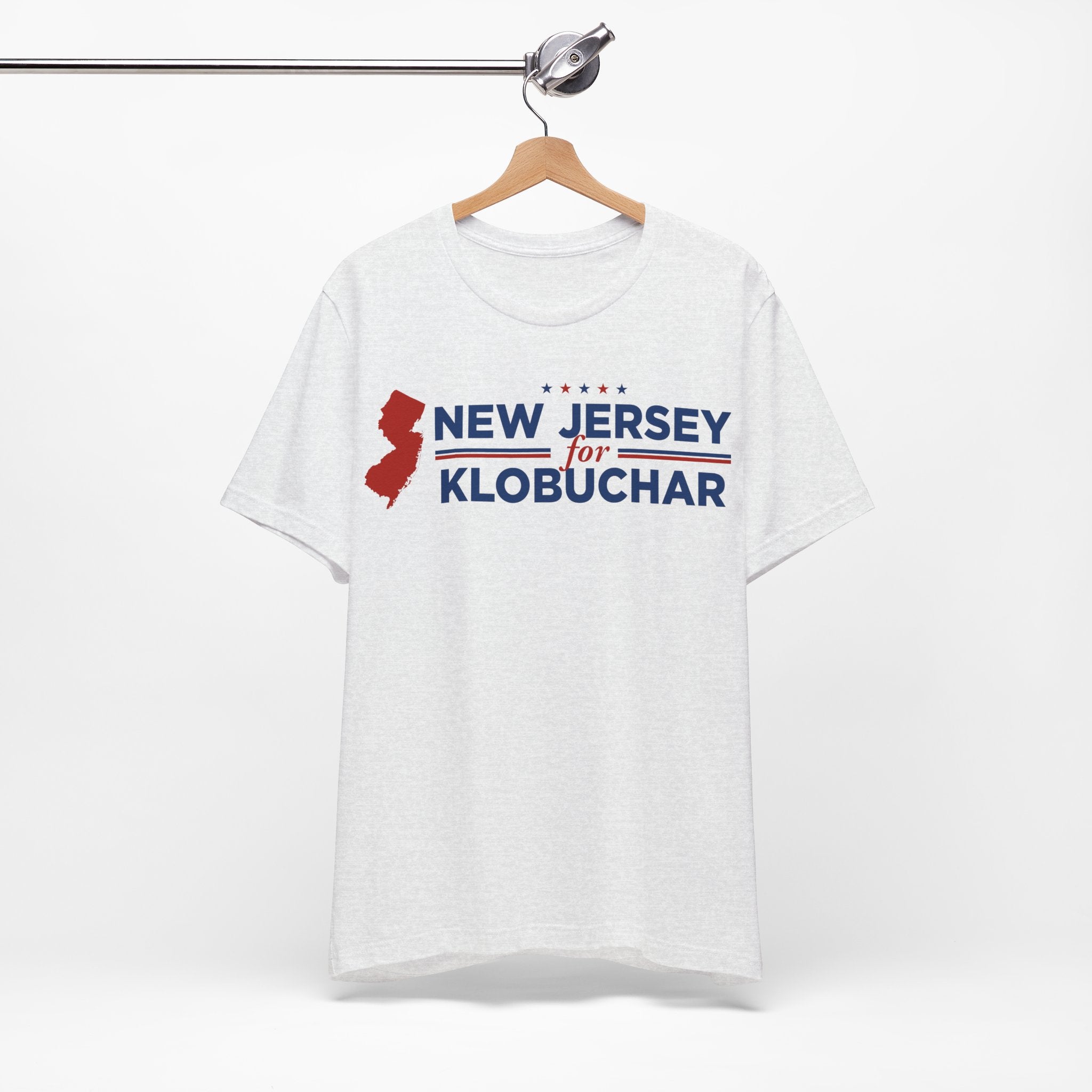 New Jersey for Amy Klobuchar for President Campaign T-Shirt 2028