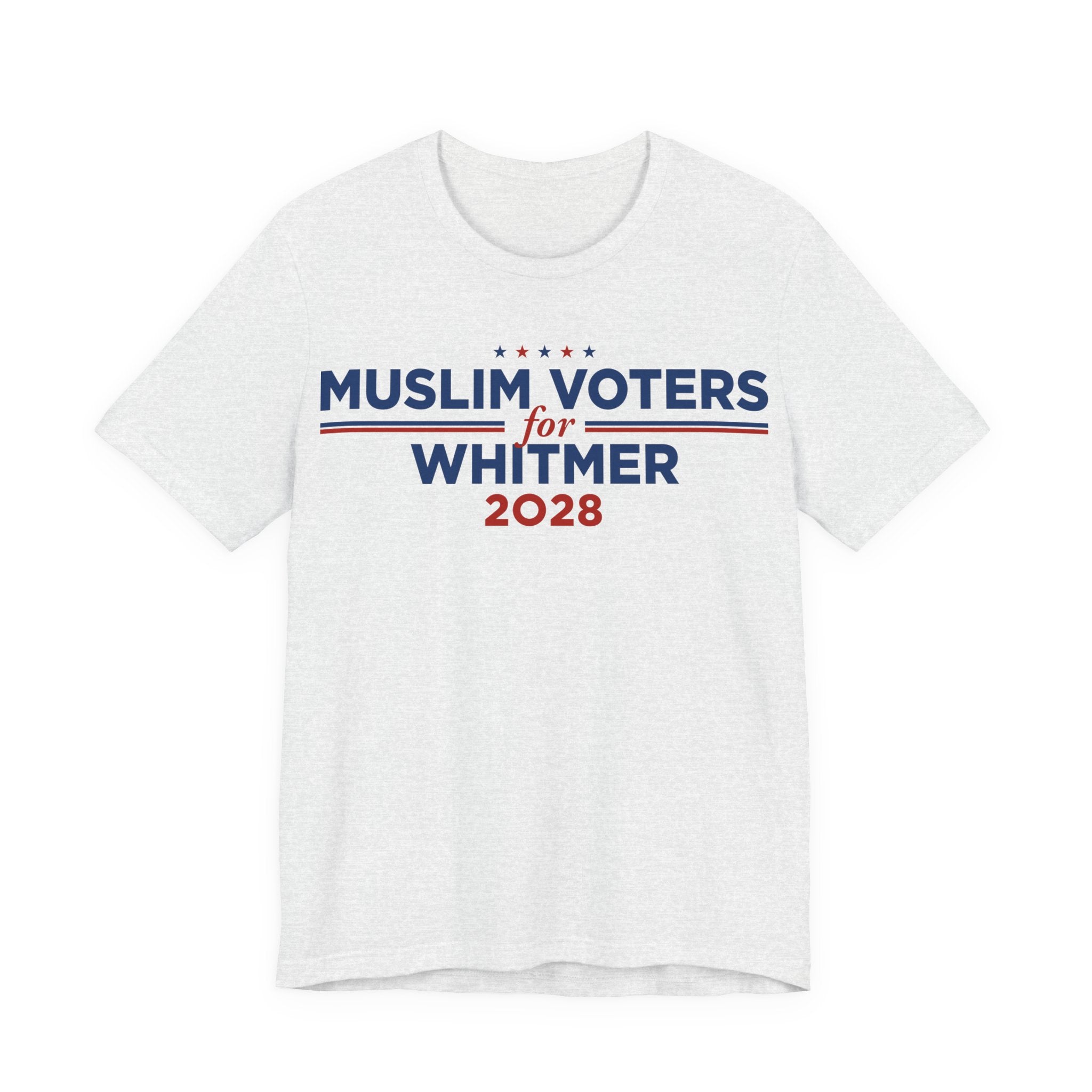 Muslim Voters for Gretchen Whitmer for President Campaign T-Shirt 2028