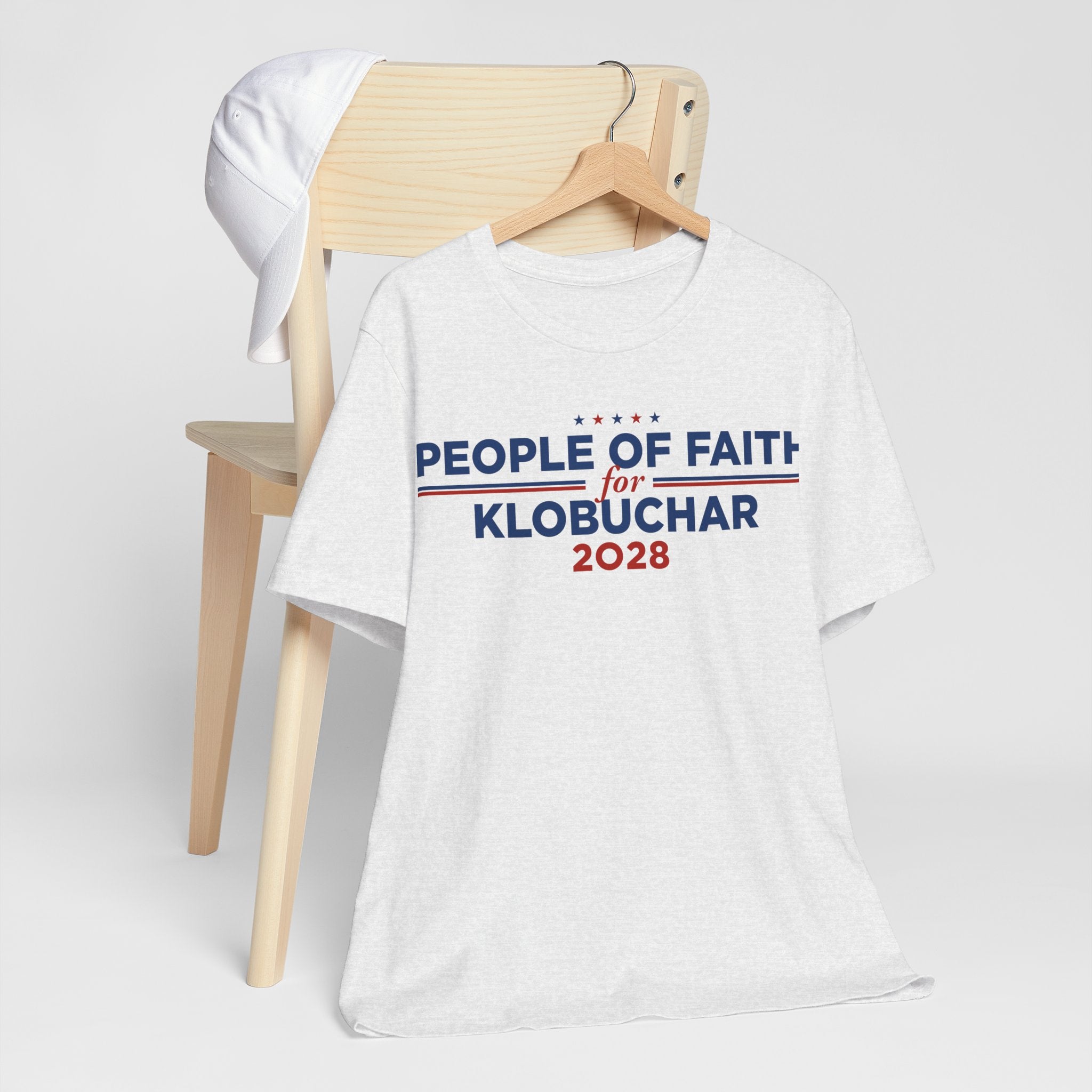 People of Faith for Amy Klobuchar for President Campaign T-Shirt 2028