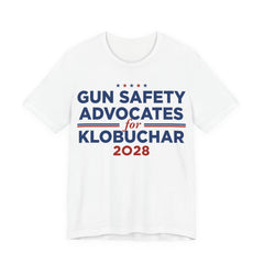 Gun Safety Advocates for Amy Klobuchar for President Campaign T-Shirt 2028