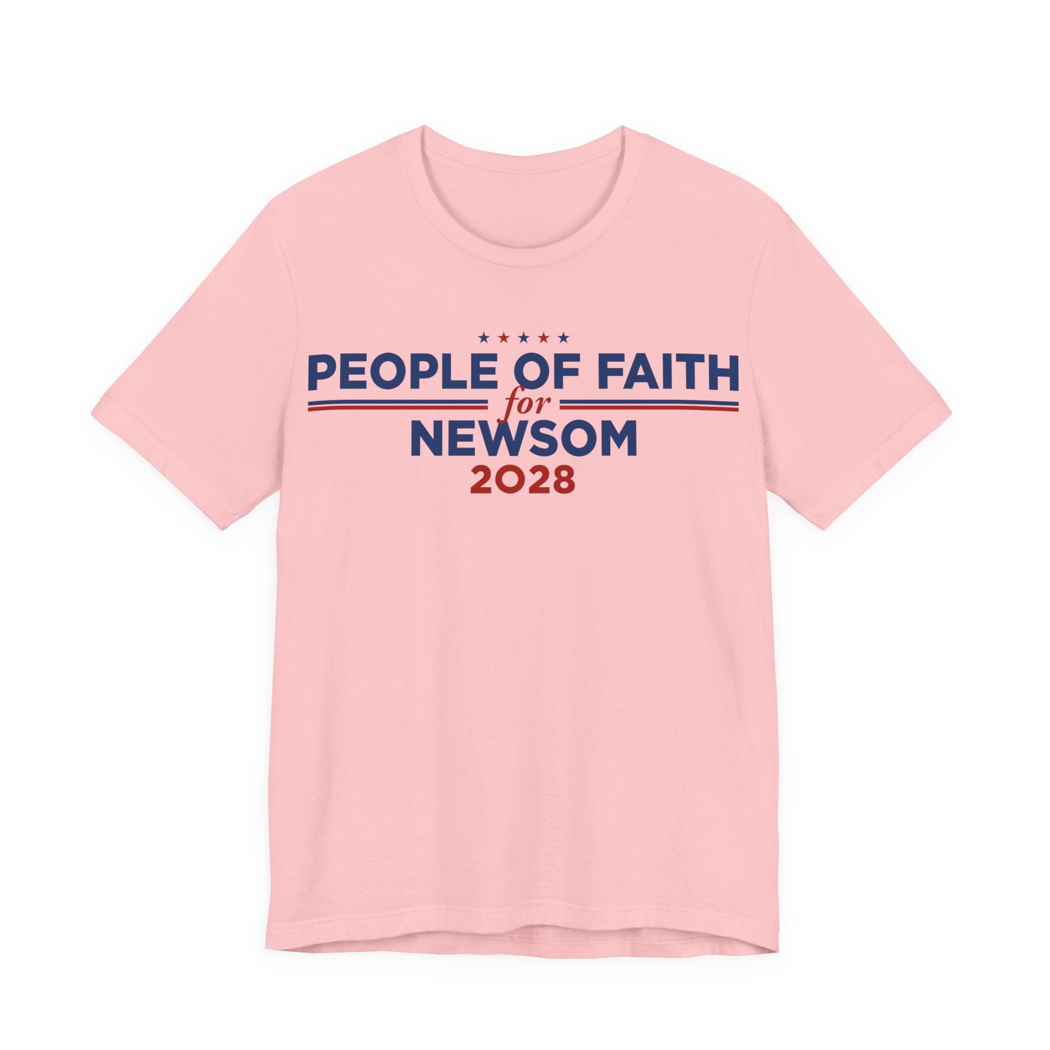 People of Faith for Gavin Newsom for President Campaign T-Shirt 2028
