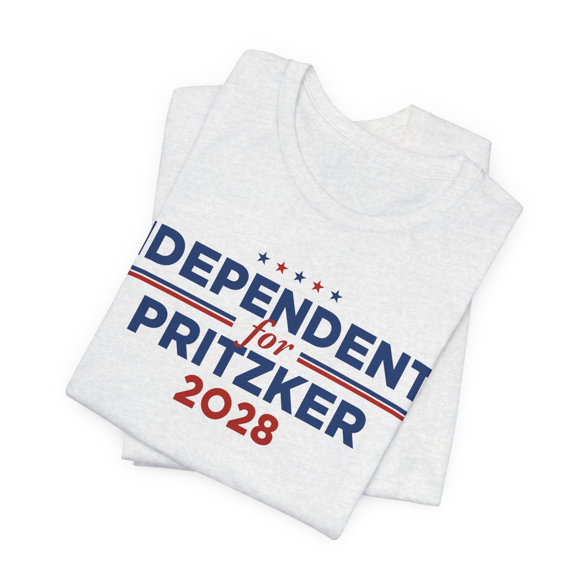 Independents for J.B. Pritzker for President Campaign T-Shirt 2028