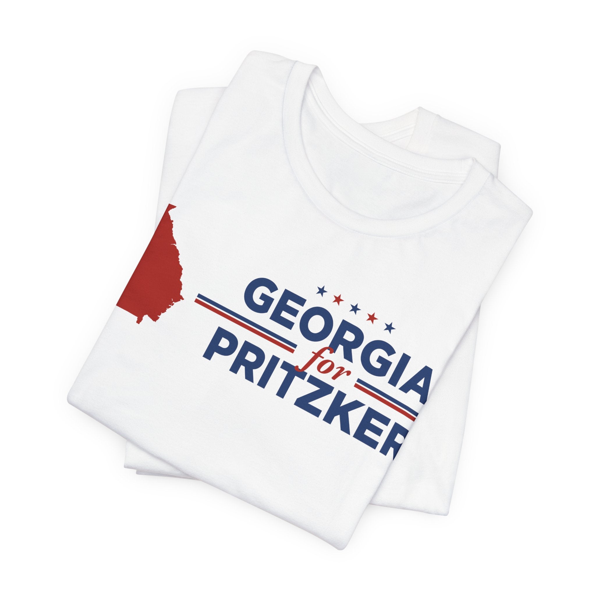 Georgia for J.B. Pritzker for President Campaign T-Shirt 2028