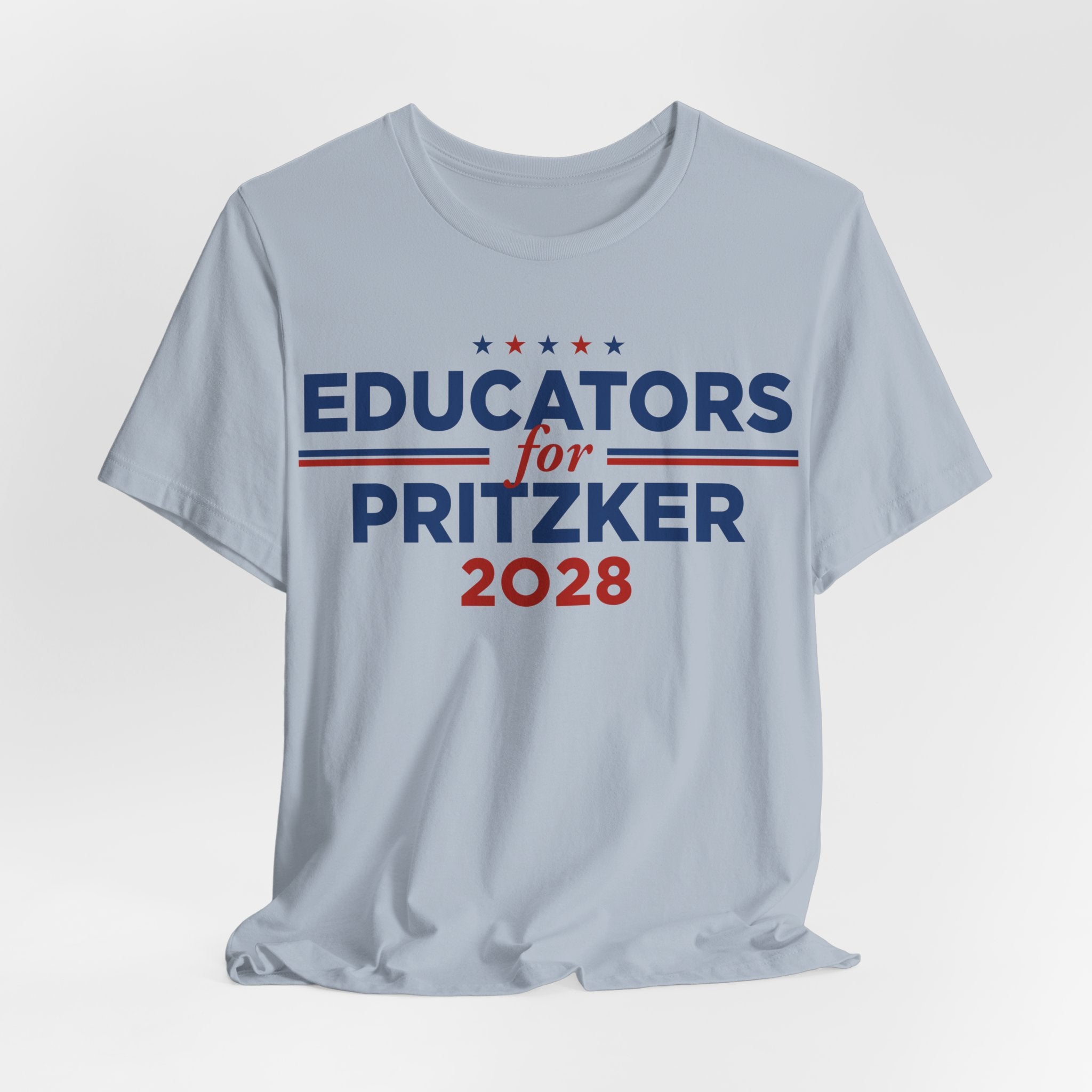 Educators for J.B. Pritzker for President Campaign T-Shirt 2028