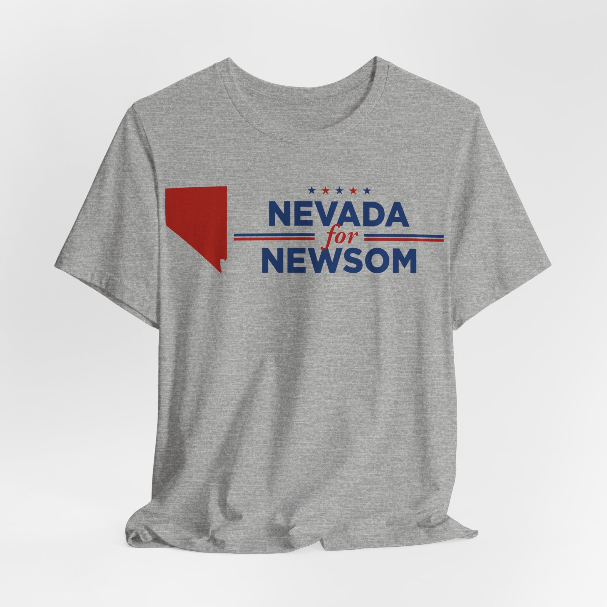 Nevada for Gavin Newsom for President Campaign T-Shirt 2028