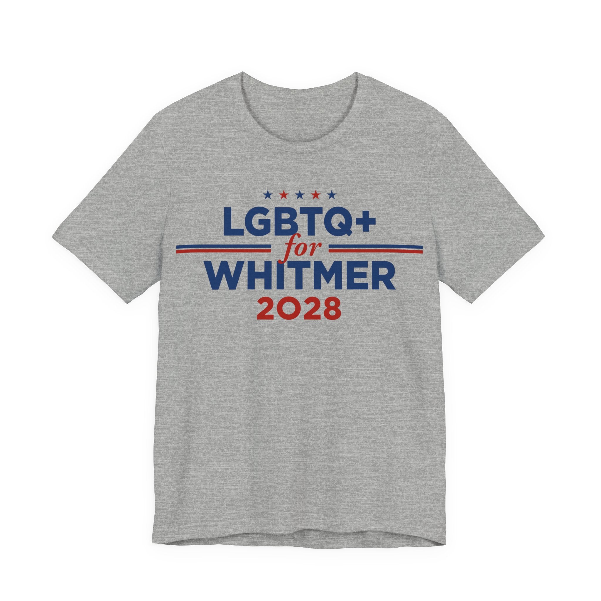 LGBTQ+ for Gretchen Whitmer for President Campaign T-Shirt 2028