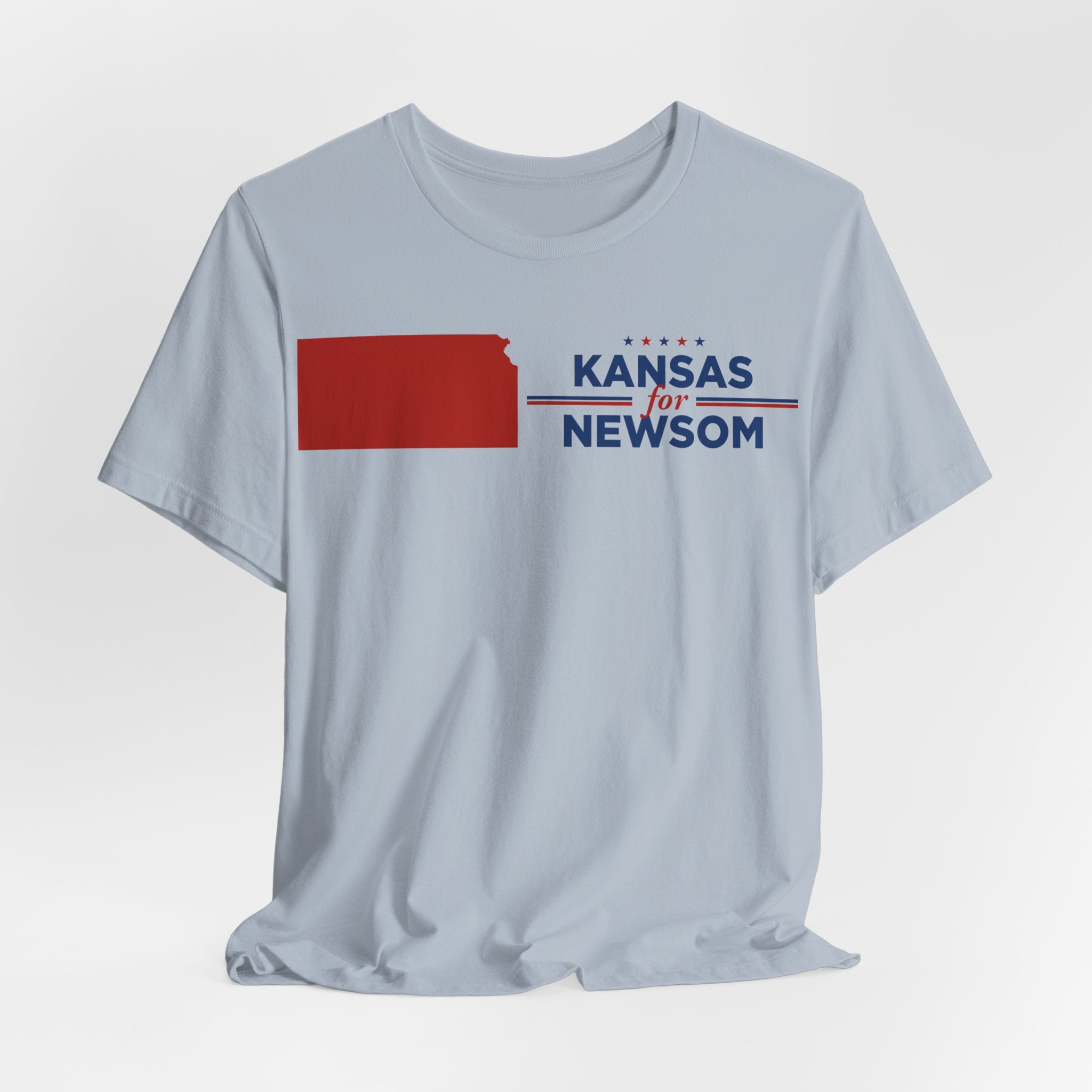 Kansas for Gavin Newsom for President Campaign T-Shirt 2028