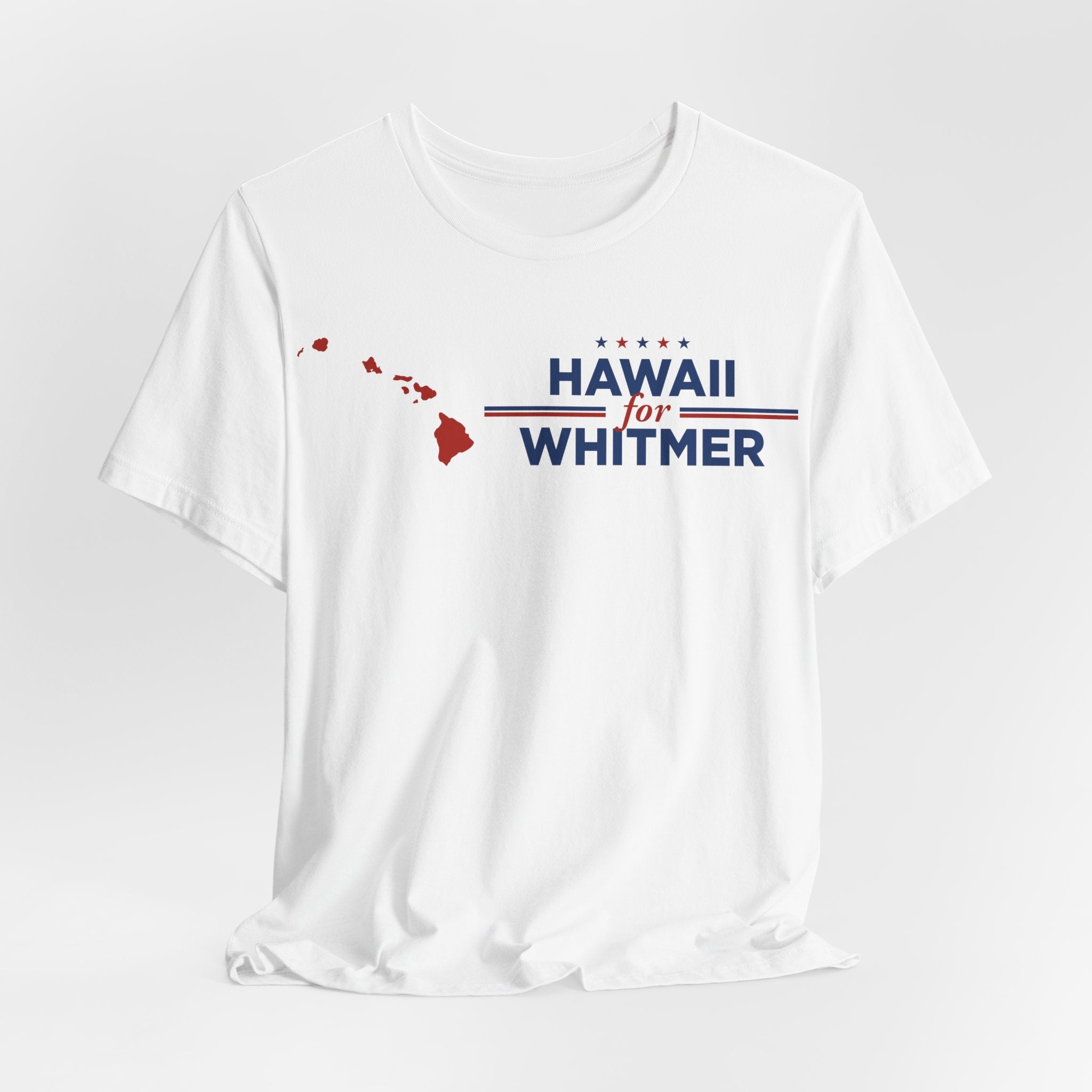 Hawaii for Gretchen Whitmer for President Campaign T-Shirt 2028