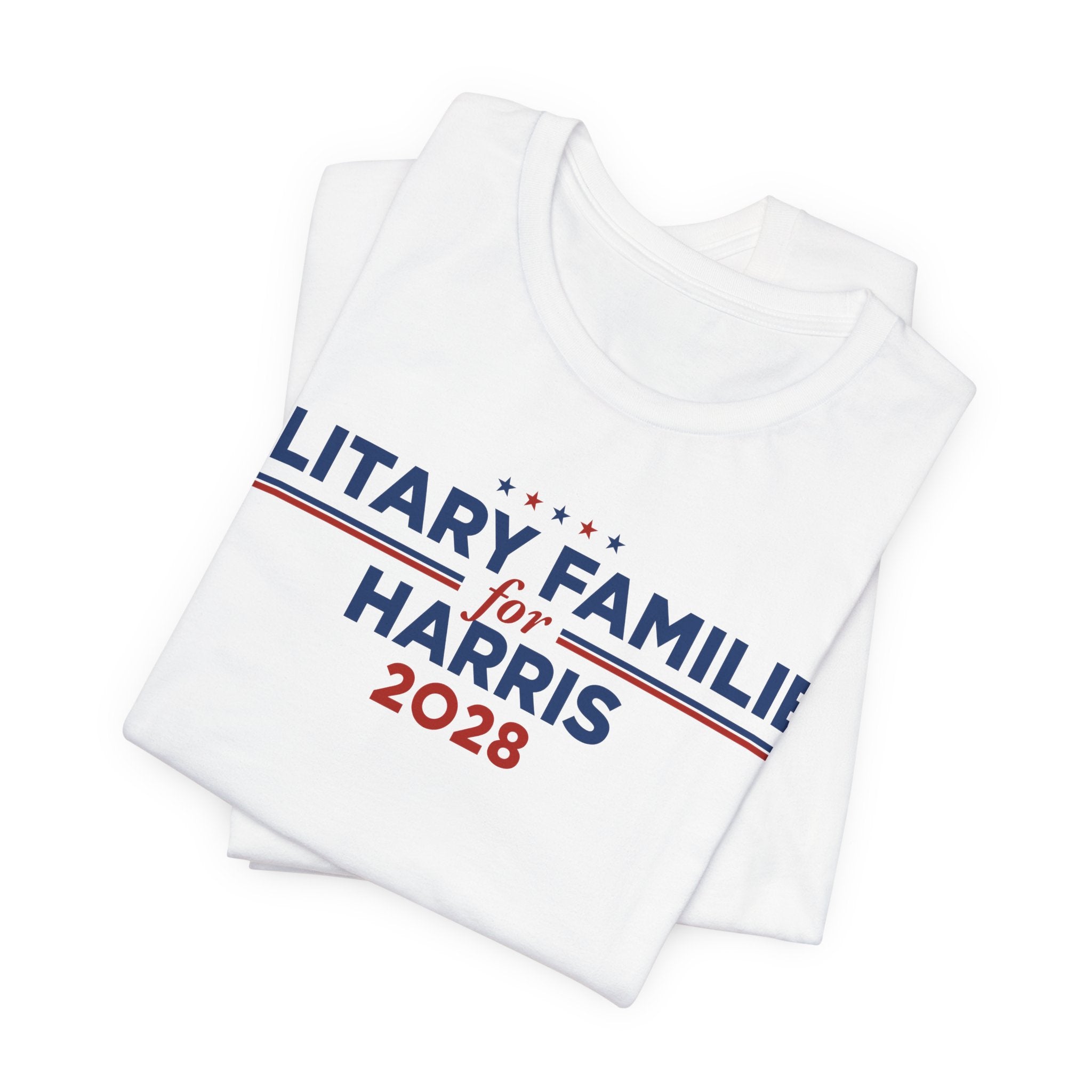 Military Families for Kamala Harris for President Campaign T-Shirt 2028