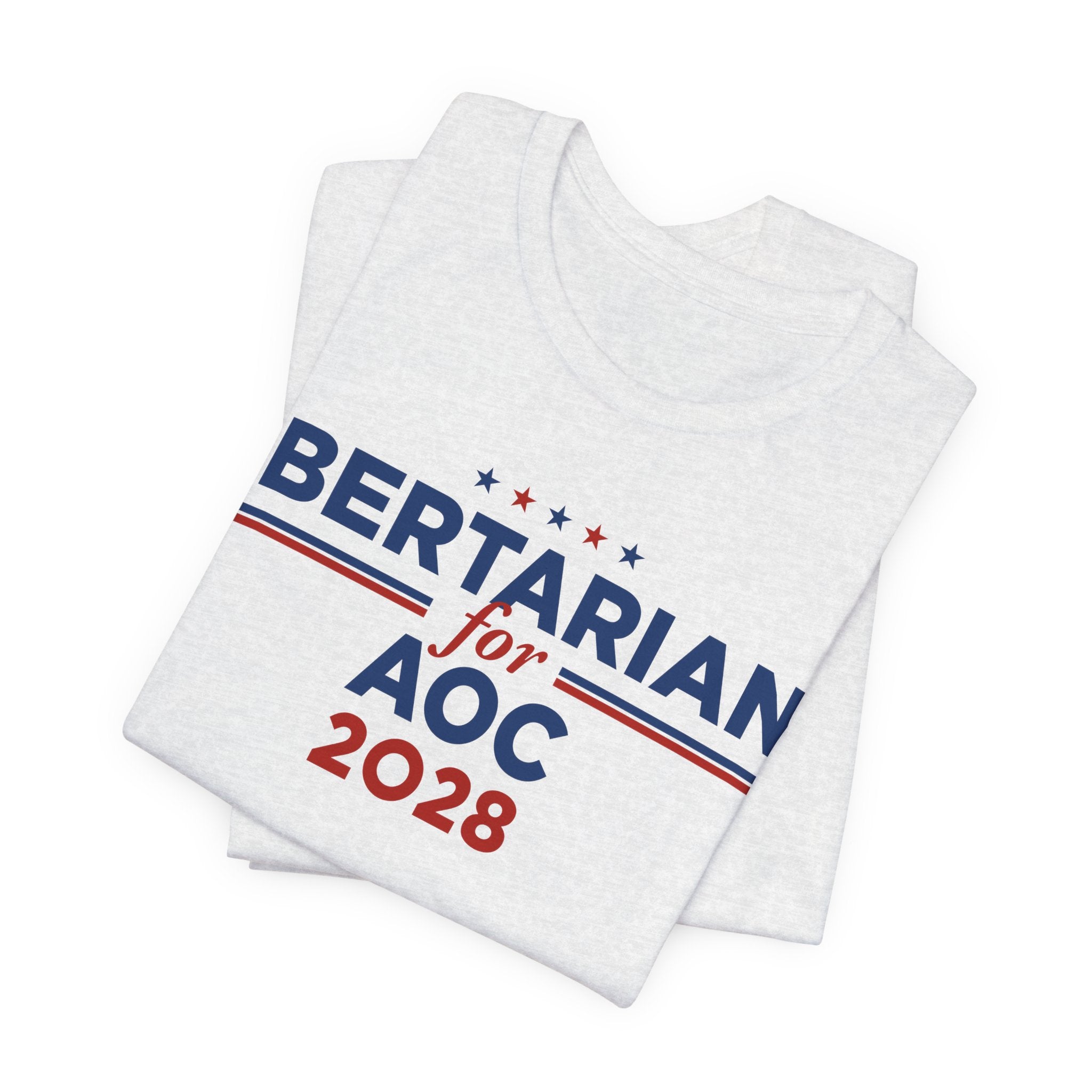Libertarians for AOC for President Campaign T-Shirt 2028