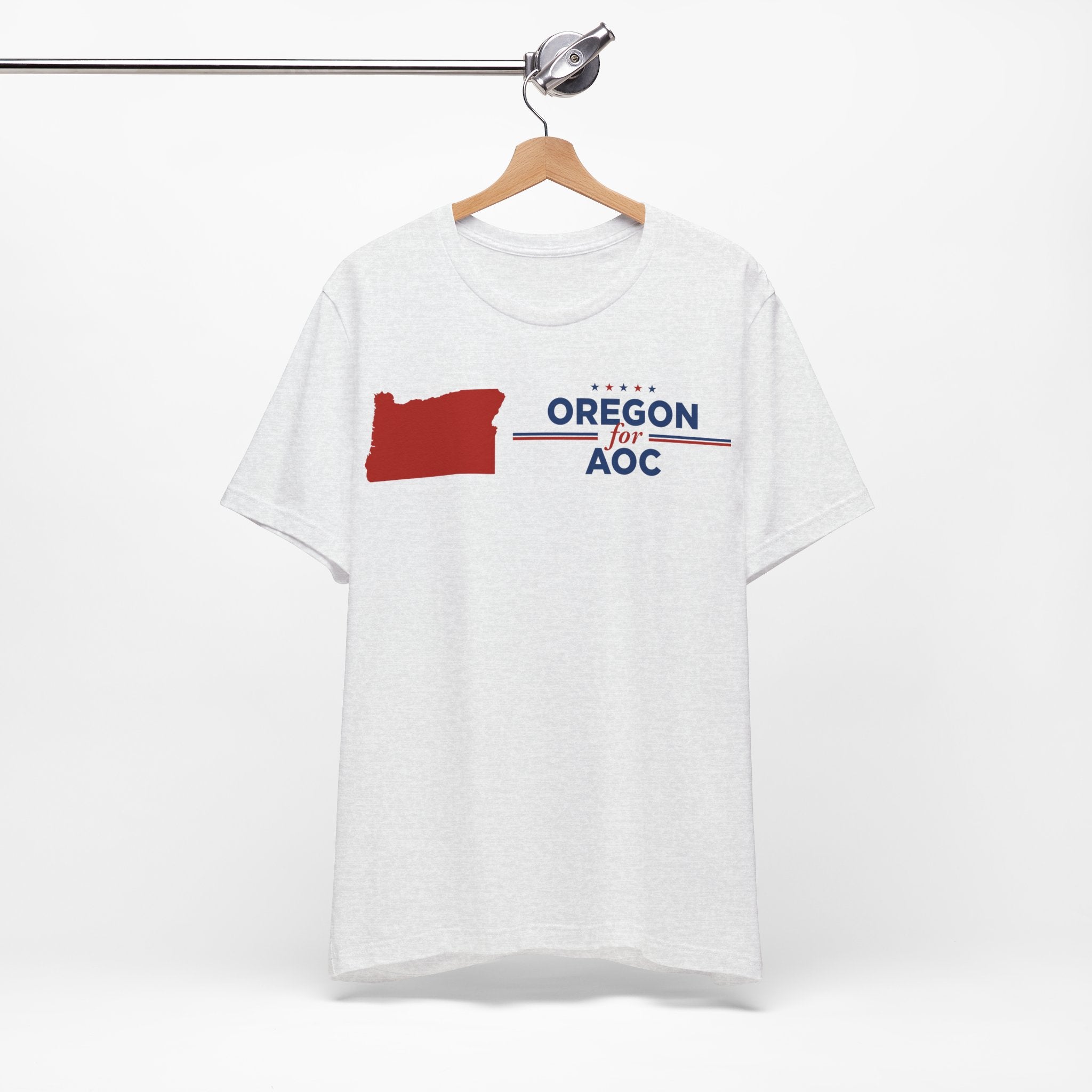 Oregon for AOC for President Campaign T-Shirt 2028